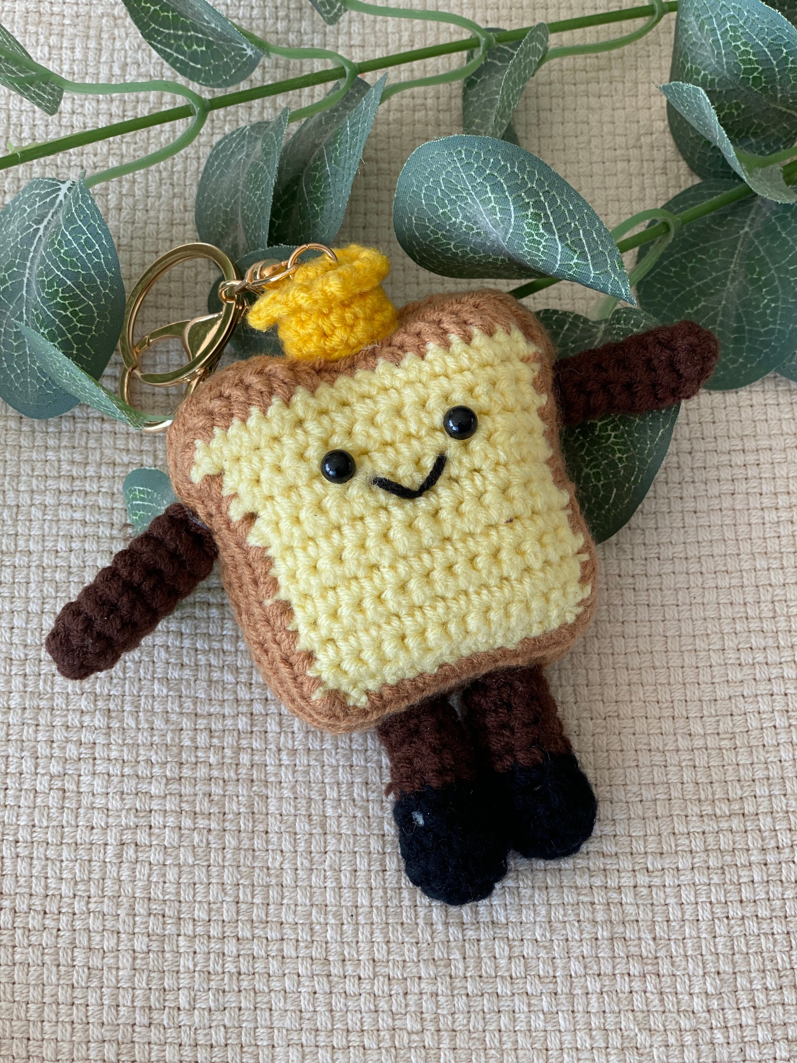 Porte-clefs Grigri en crochet ANATOLE