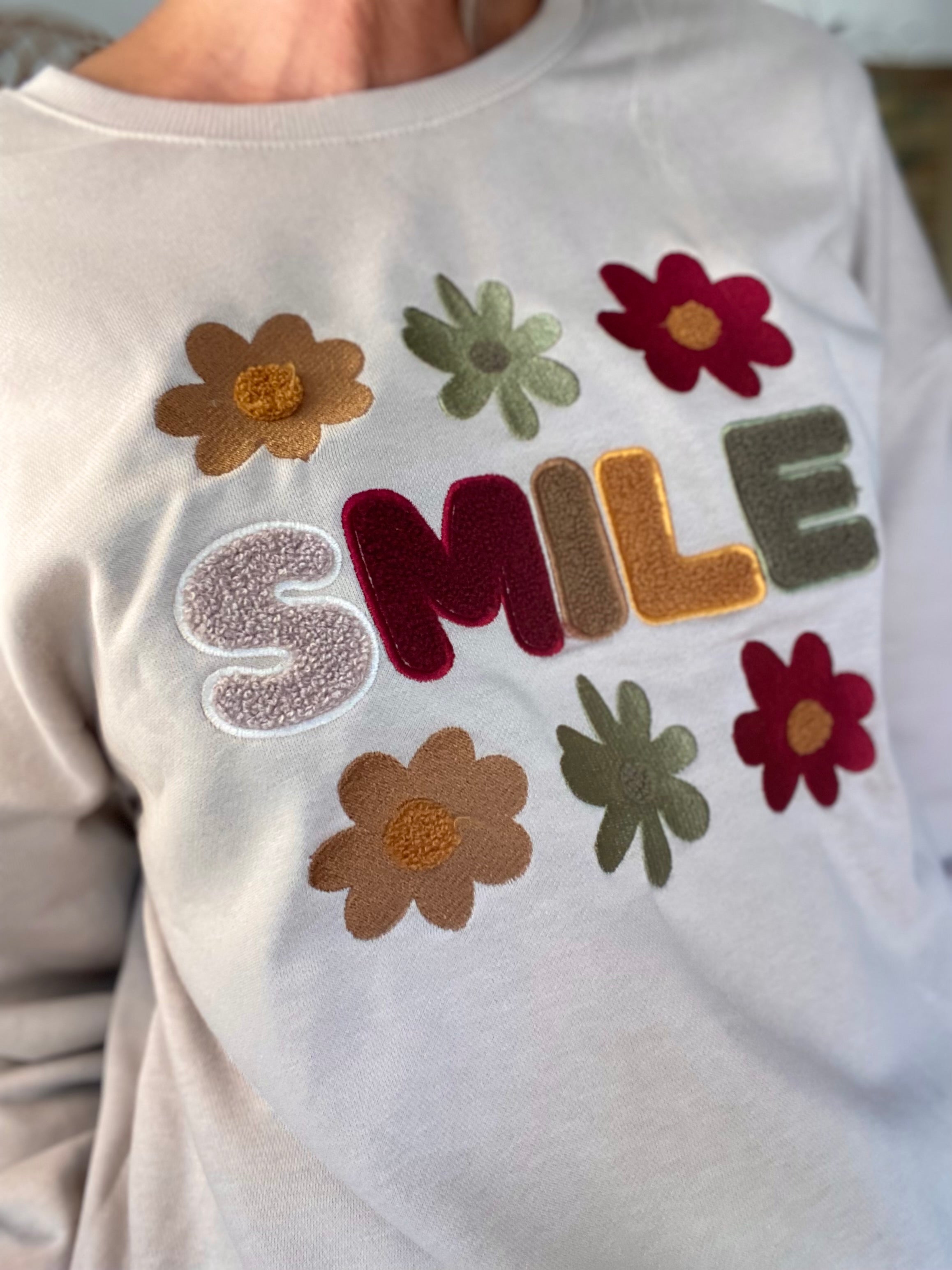 Sweat SMILE - Beige