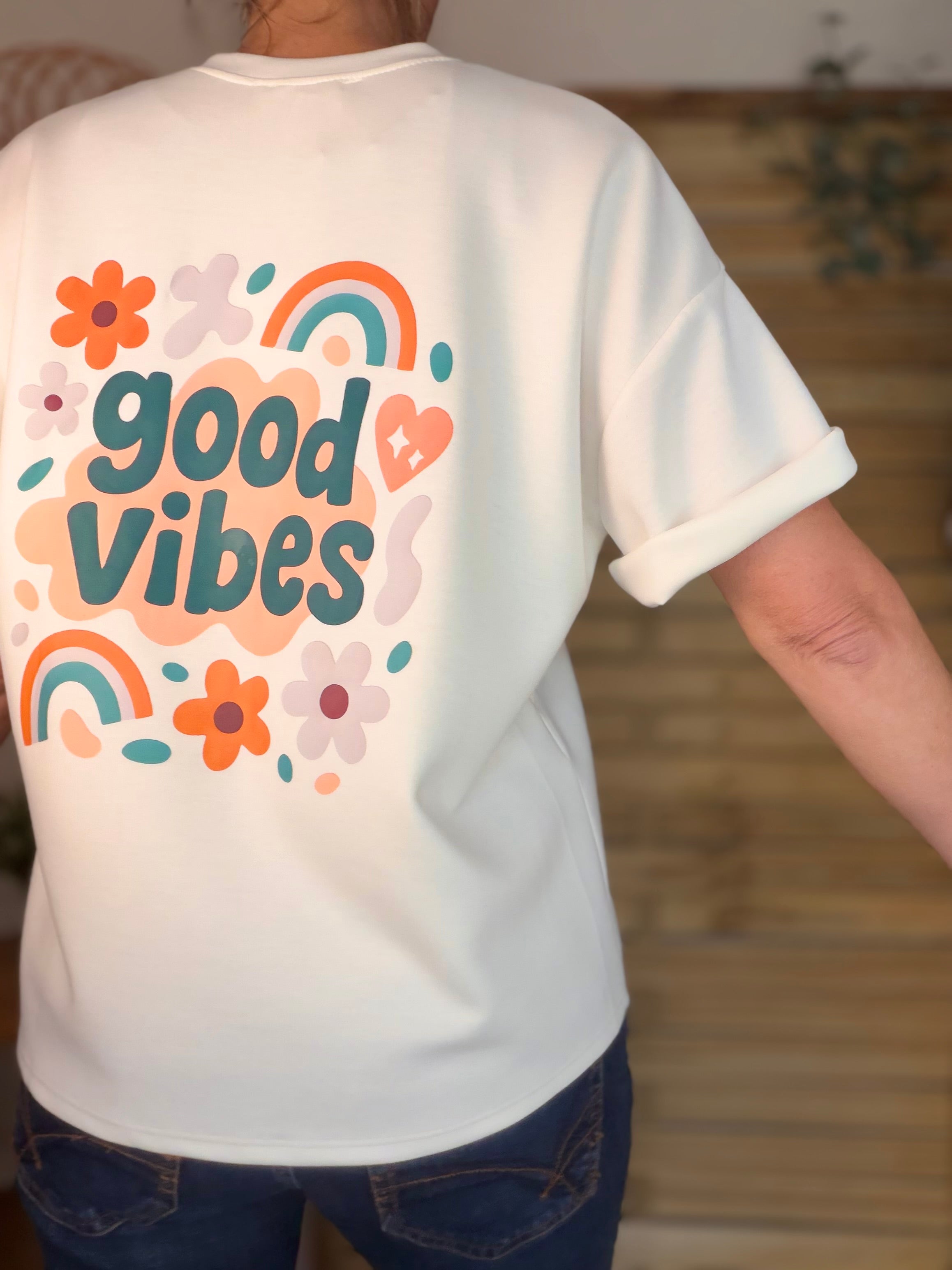 Tee shirt GOOD VIBES - THÉA