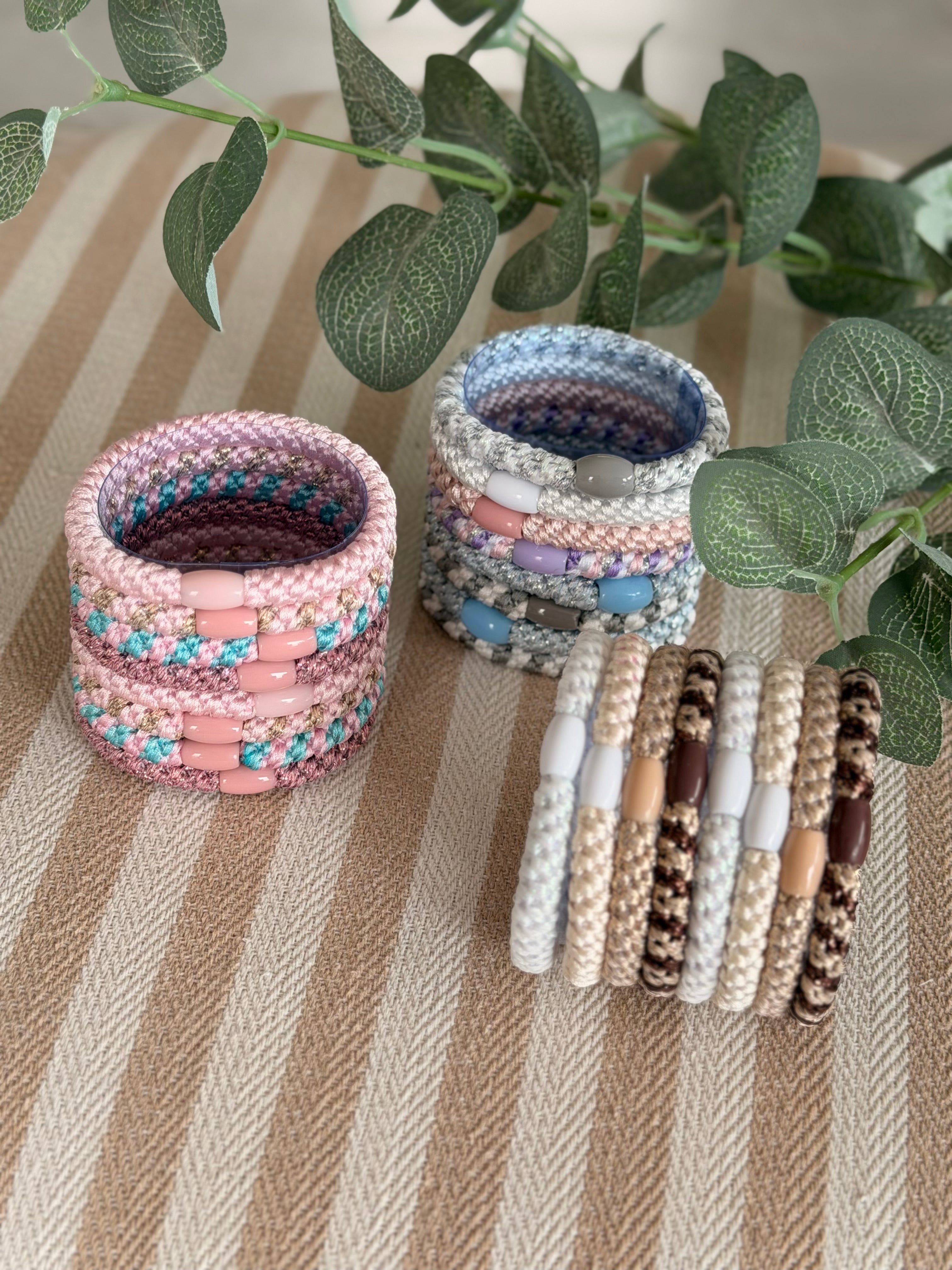 Set 8 élastiques cheveux