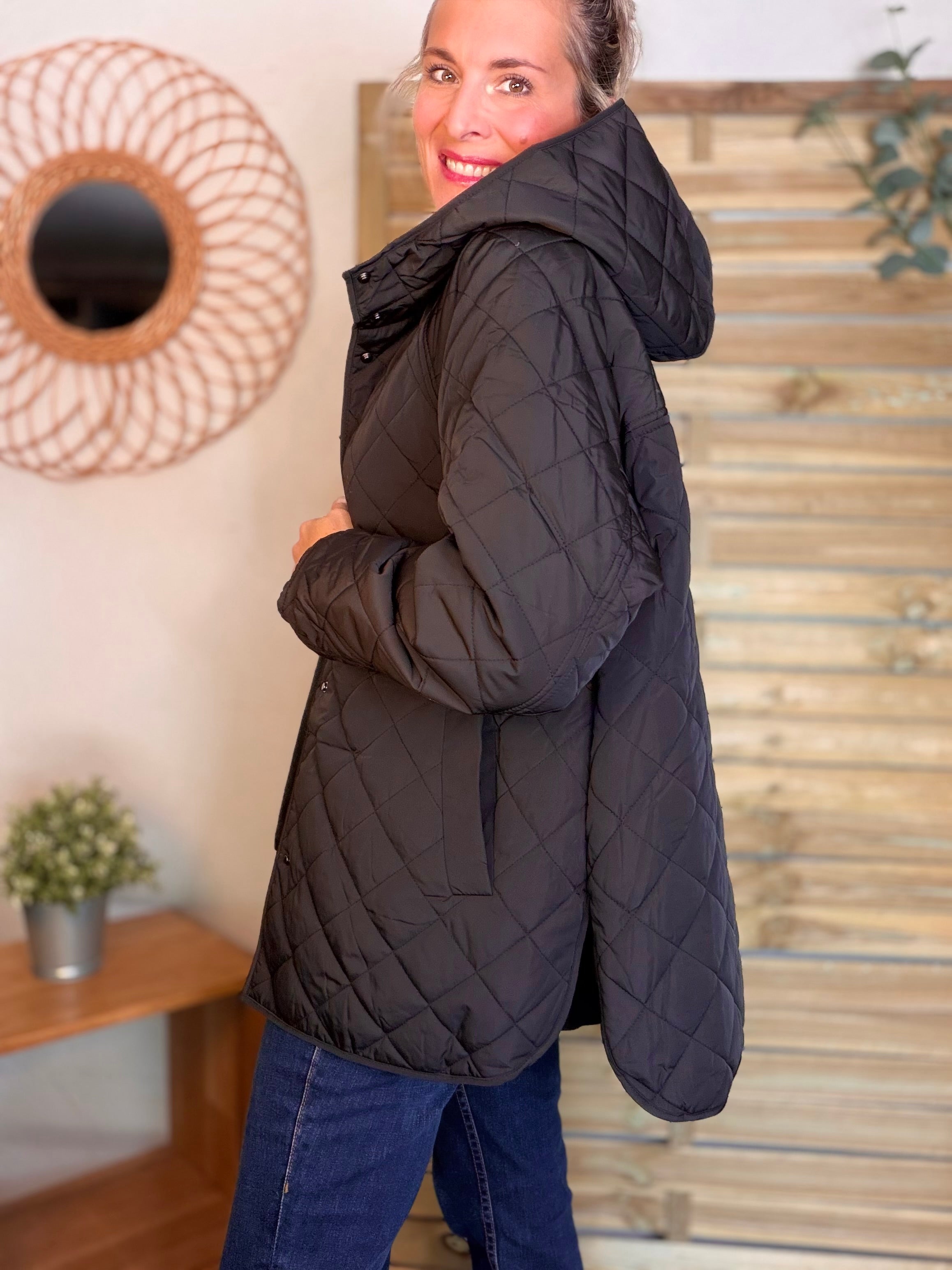 ⚡️ PÉPITES FRIDAY - Veste matelassée noir JASPER