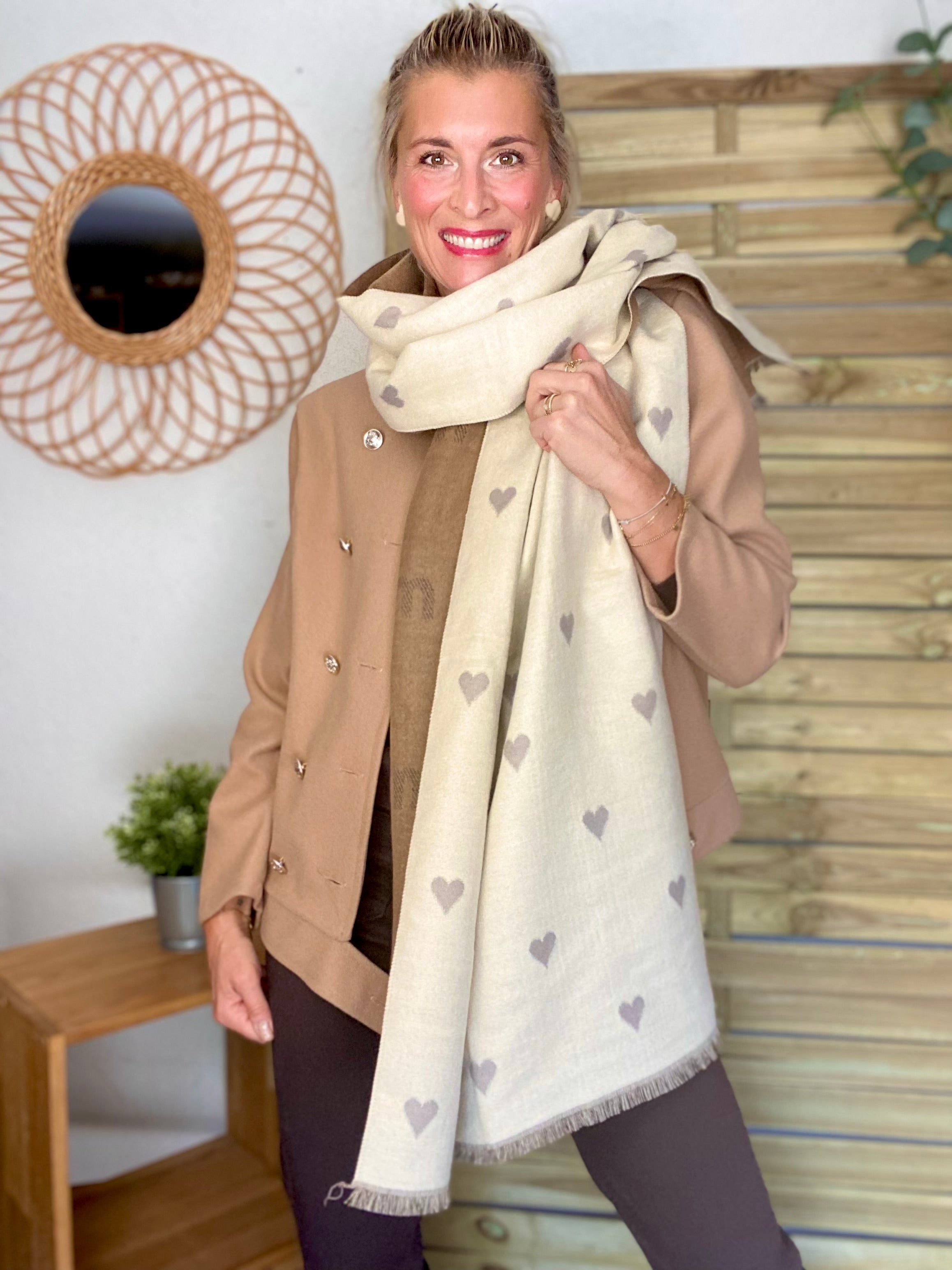 Veste caban légère JACK - Camel clair