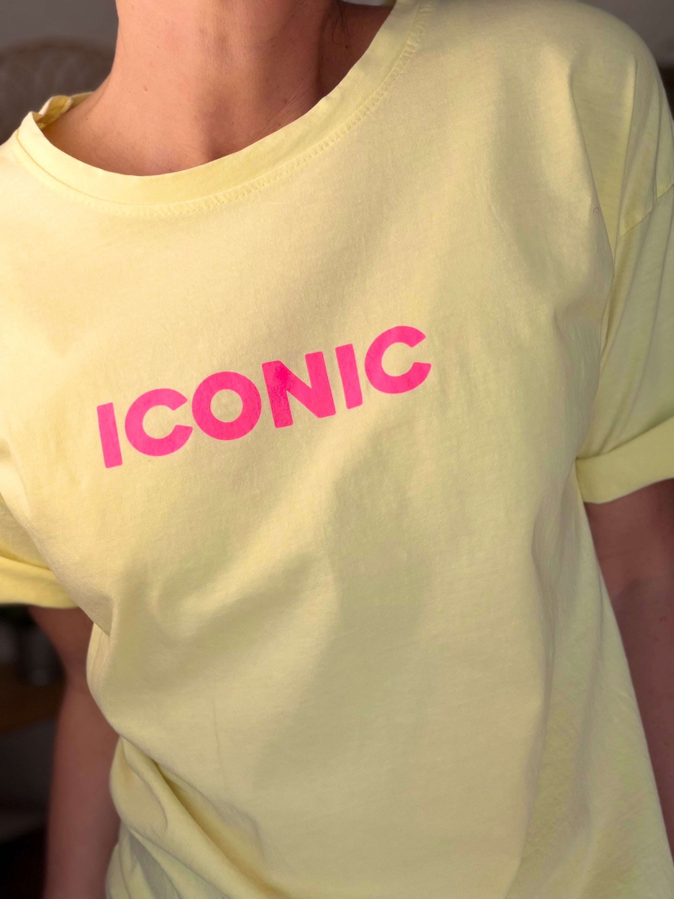 Tee shirt ICONIC DANA Jaune