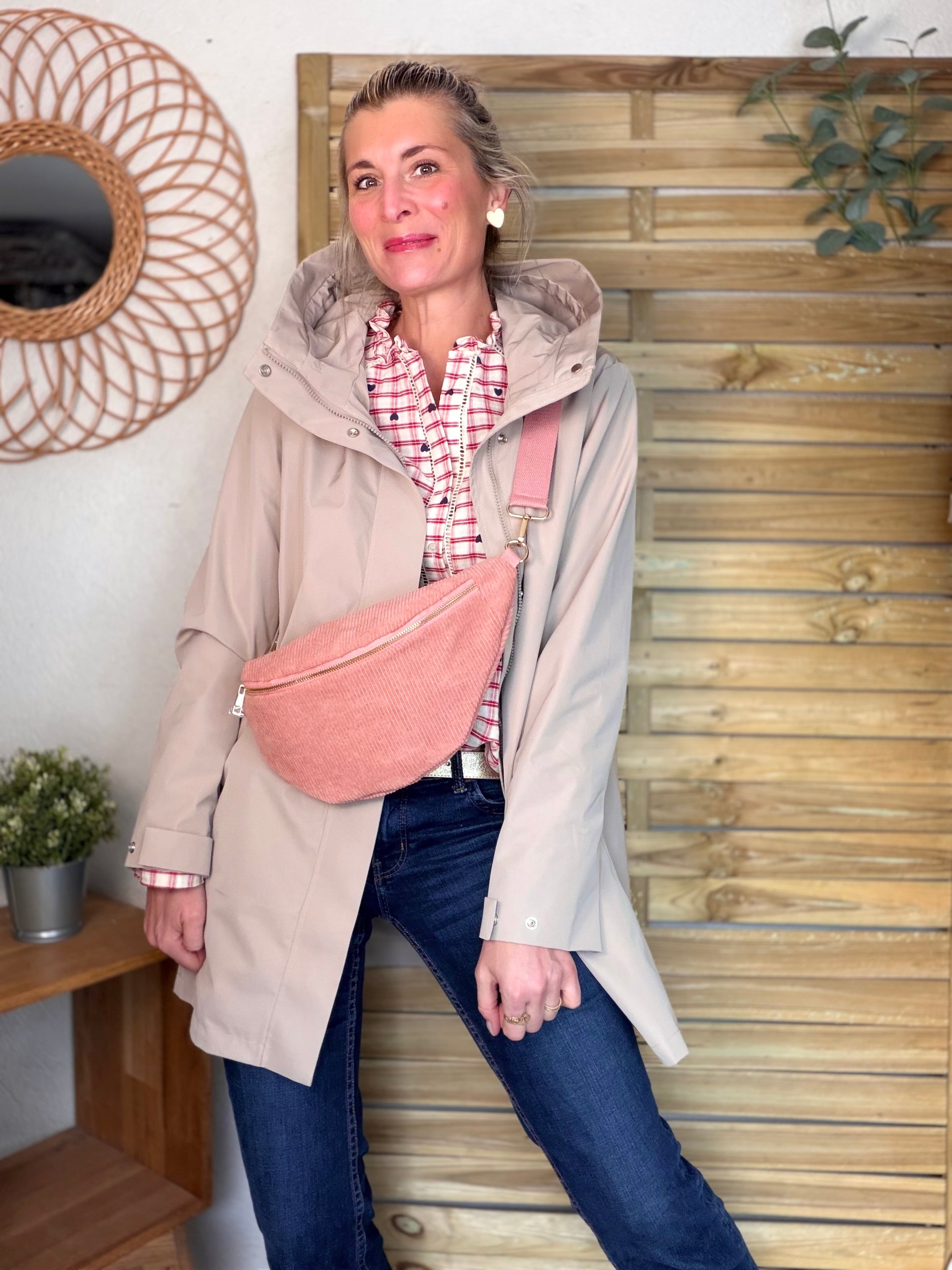 Imperméable LAURENCE long - Beige