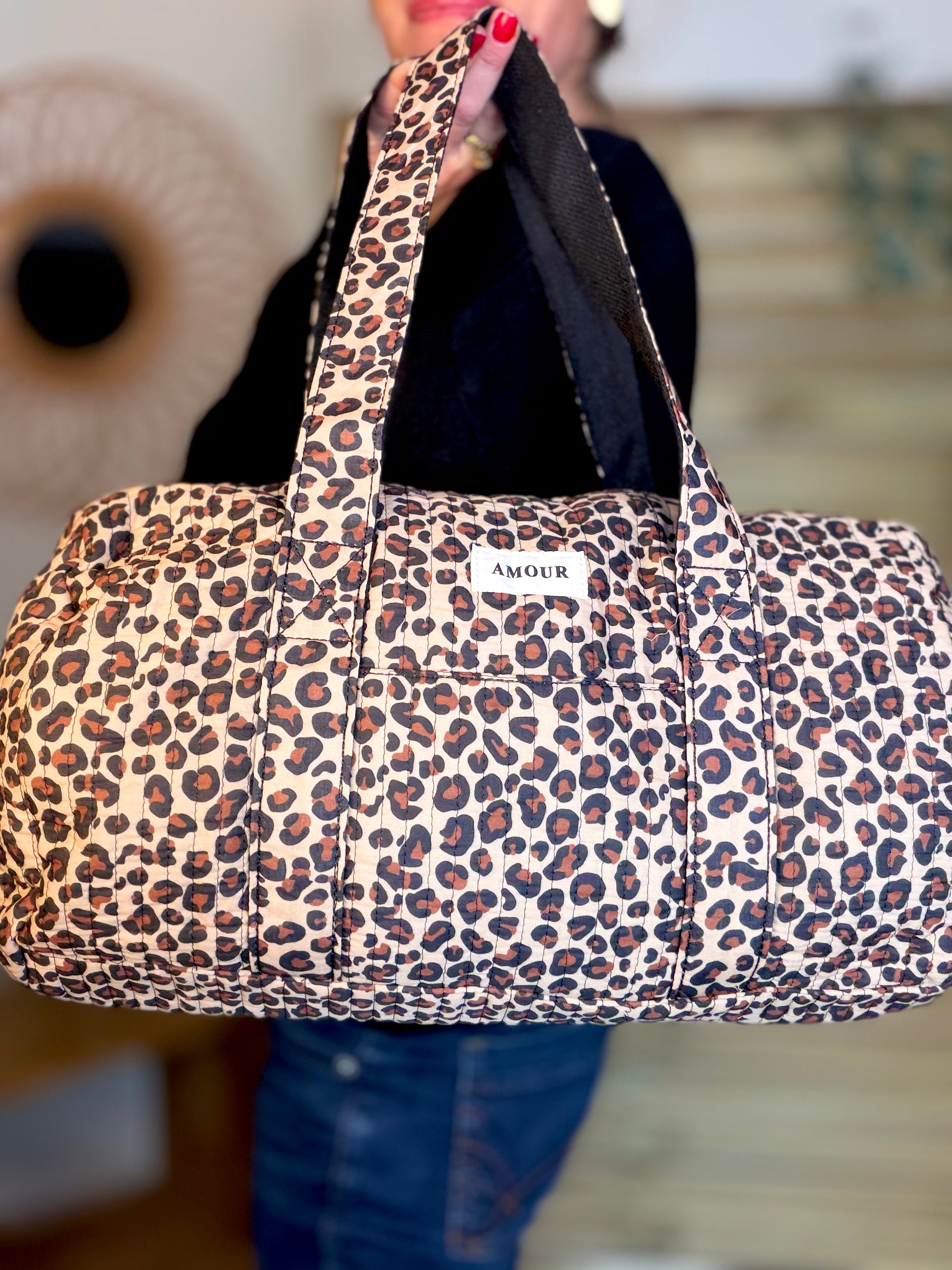 Sac polochon imprimé TARA - Léo 🐅