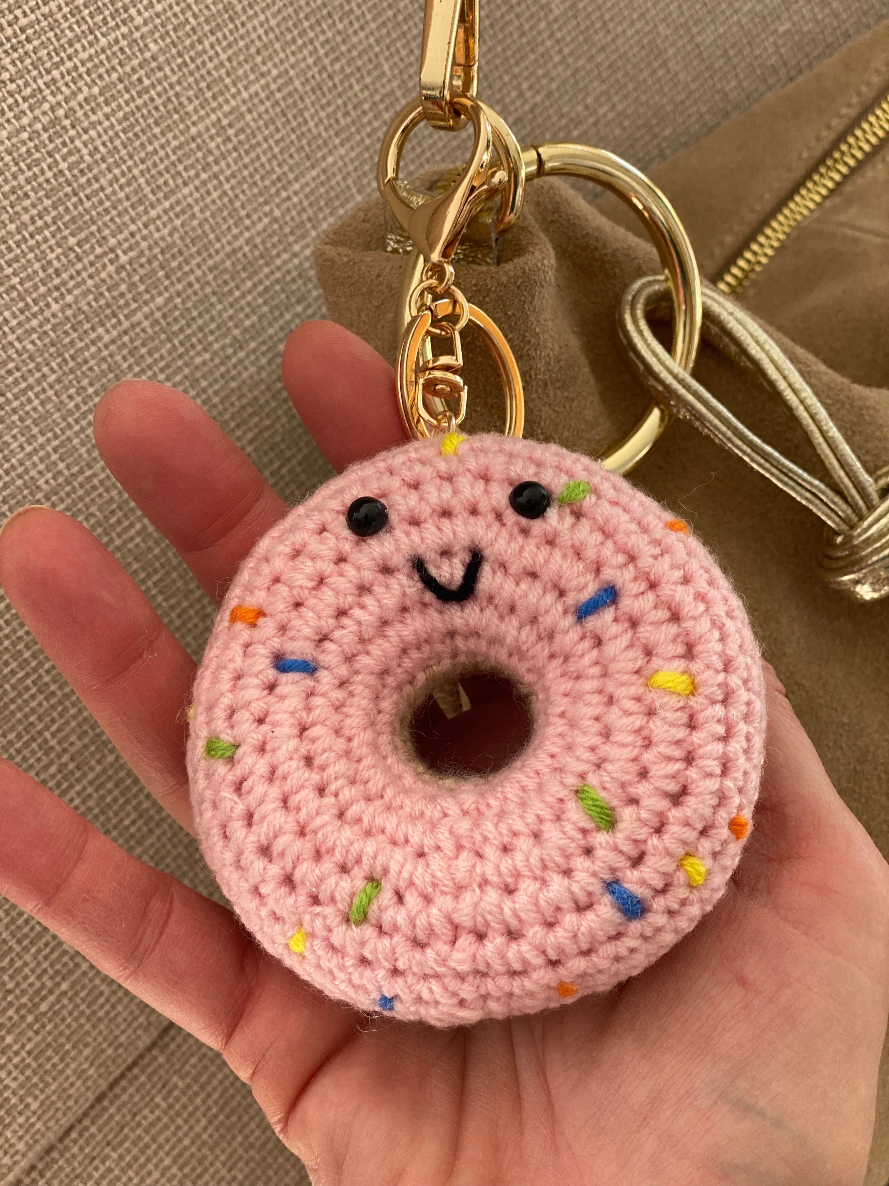 Porte-clefs Grigri en crochet ANATOLE