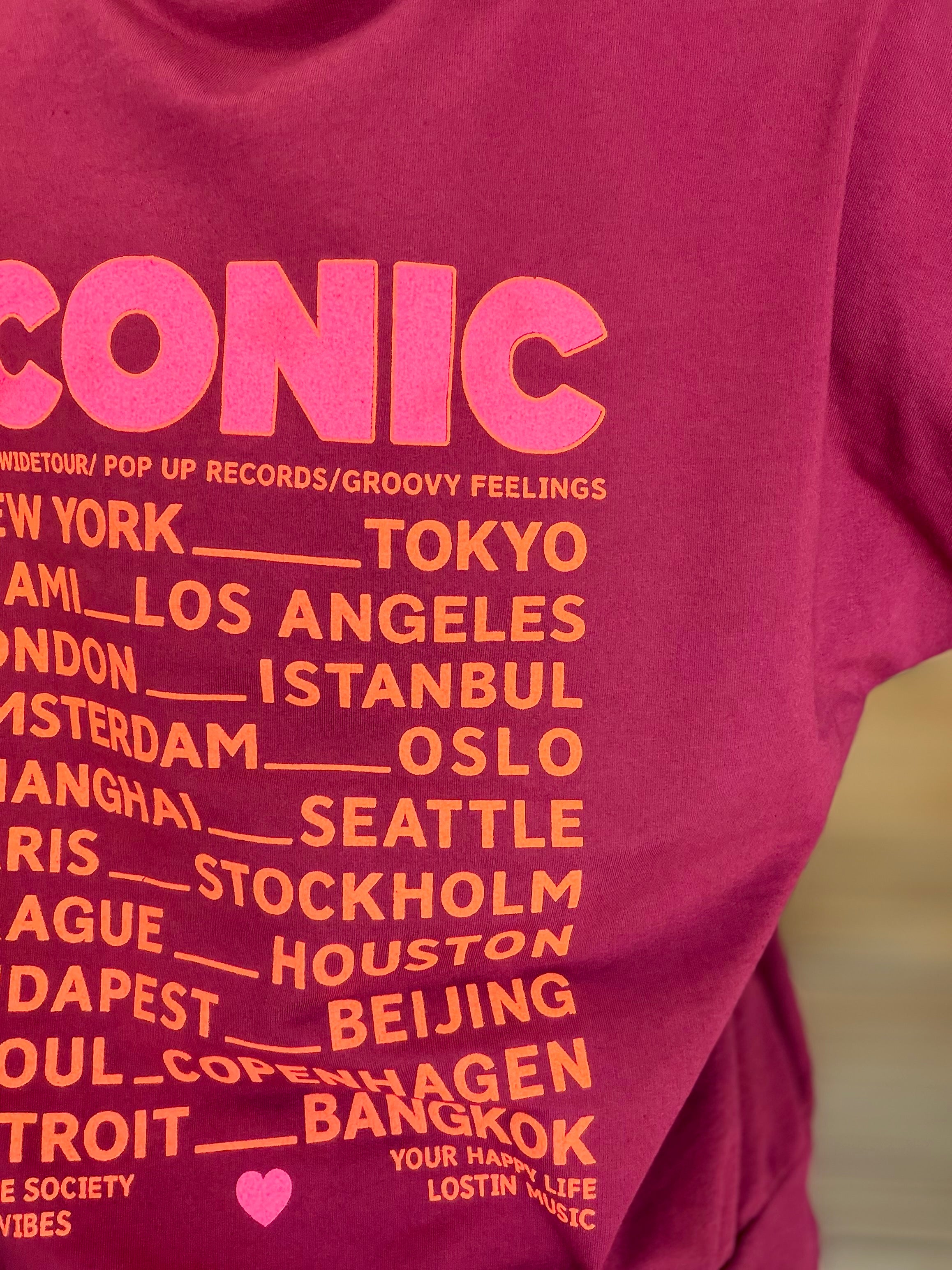 Sweat ICONIC léger 100% coton FAUSTINE Bordeaux (taille 36 à 46)