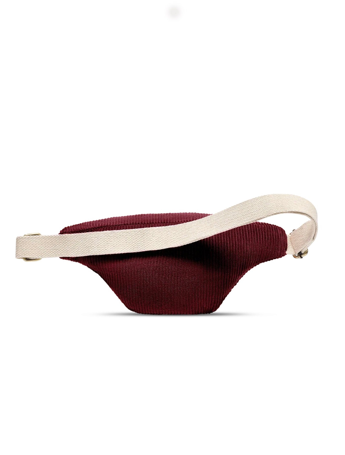 HINDBAG OLIVIA - Sac banane Velours Bordeaux