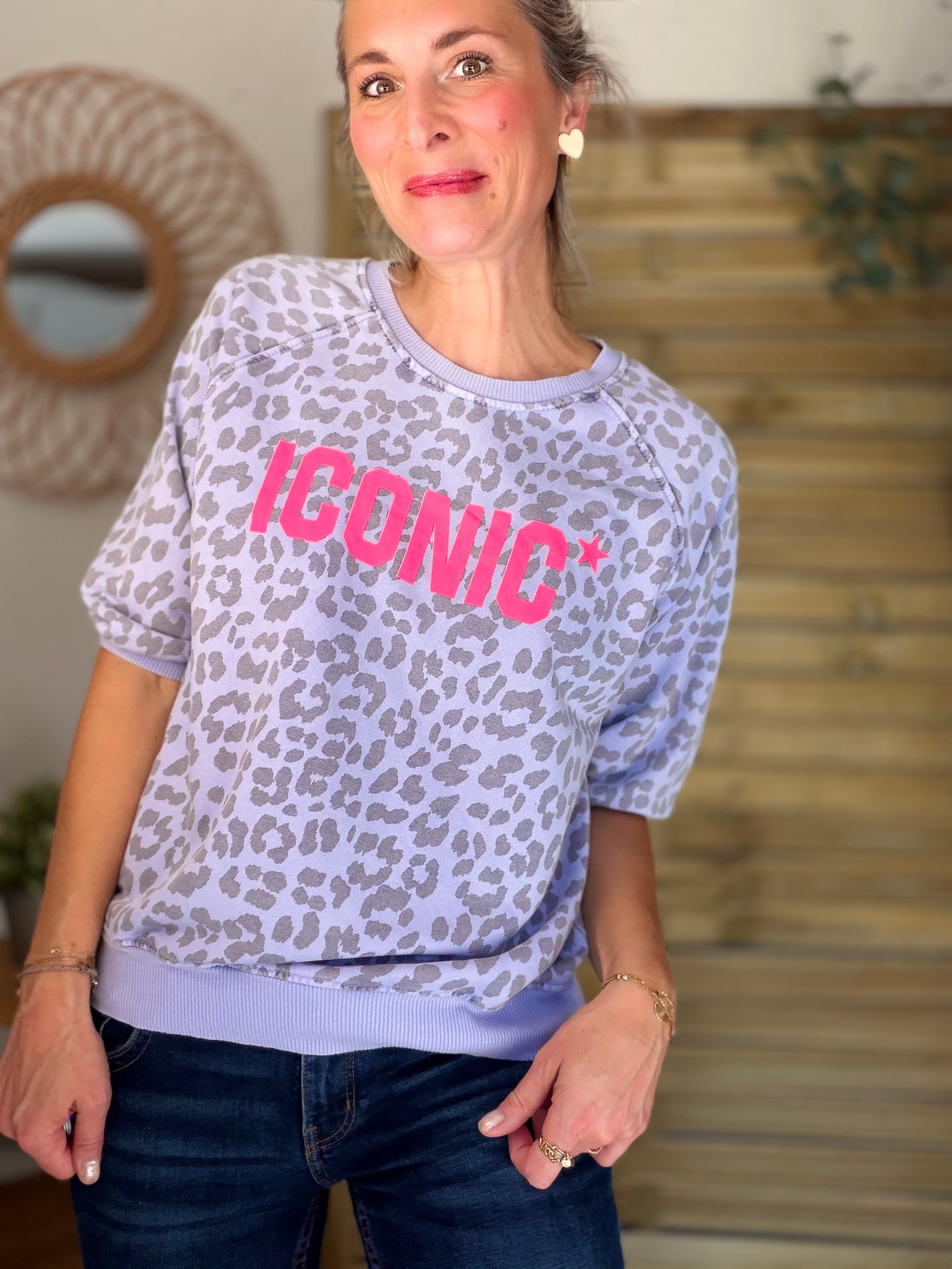 Sweat ICONIC Léo - ANGELA Parme