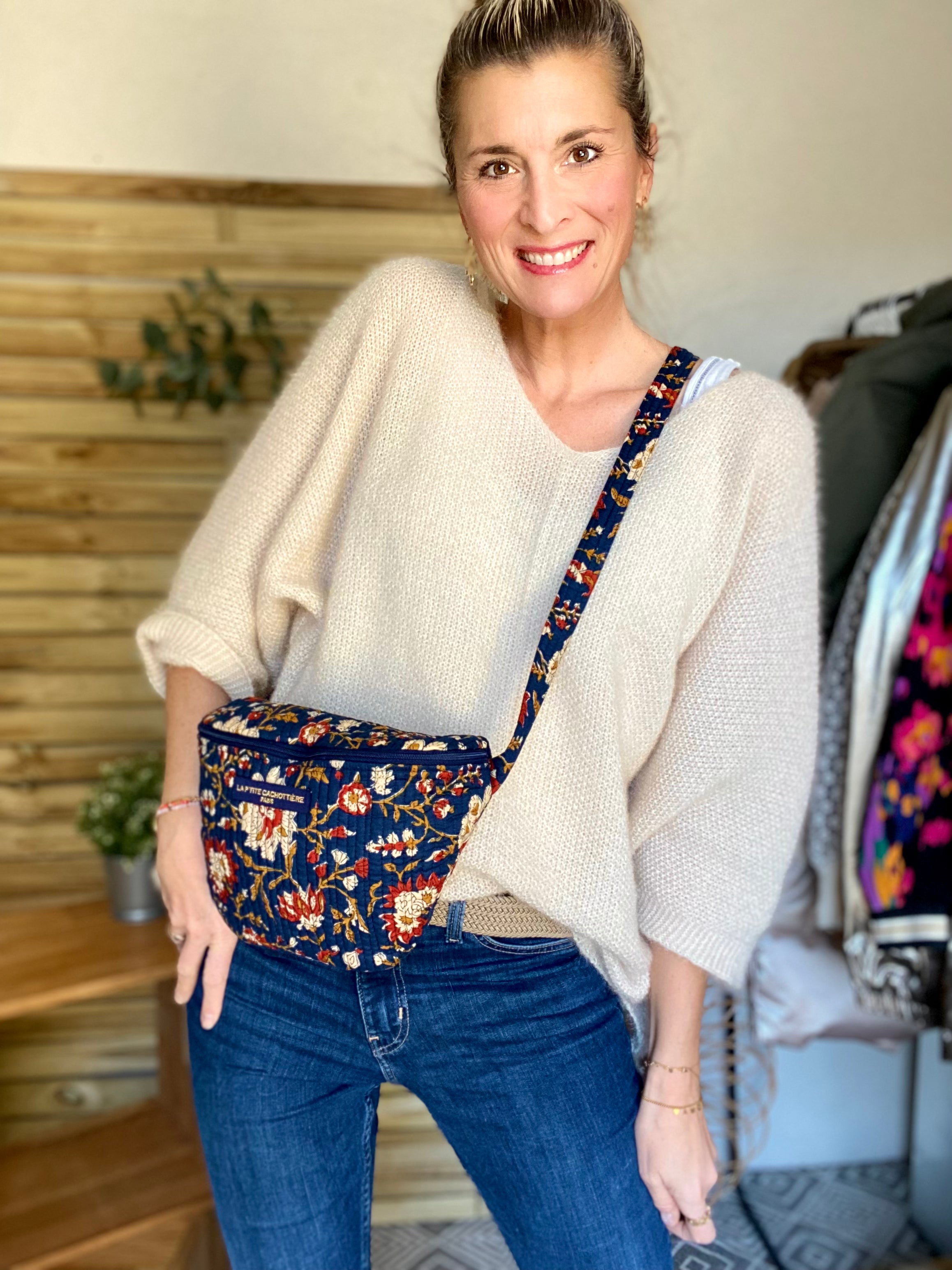 Pull oversize en maille ZOÉ - Écru