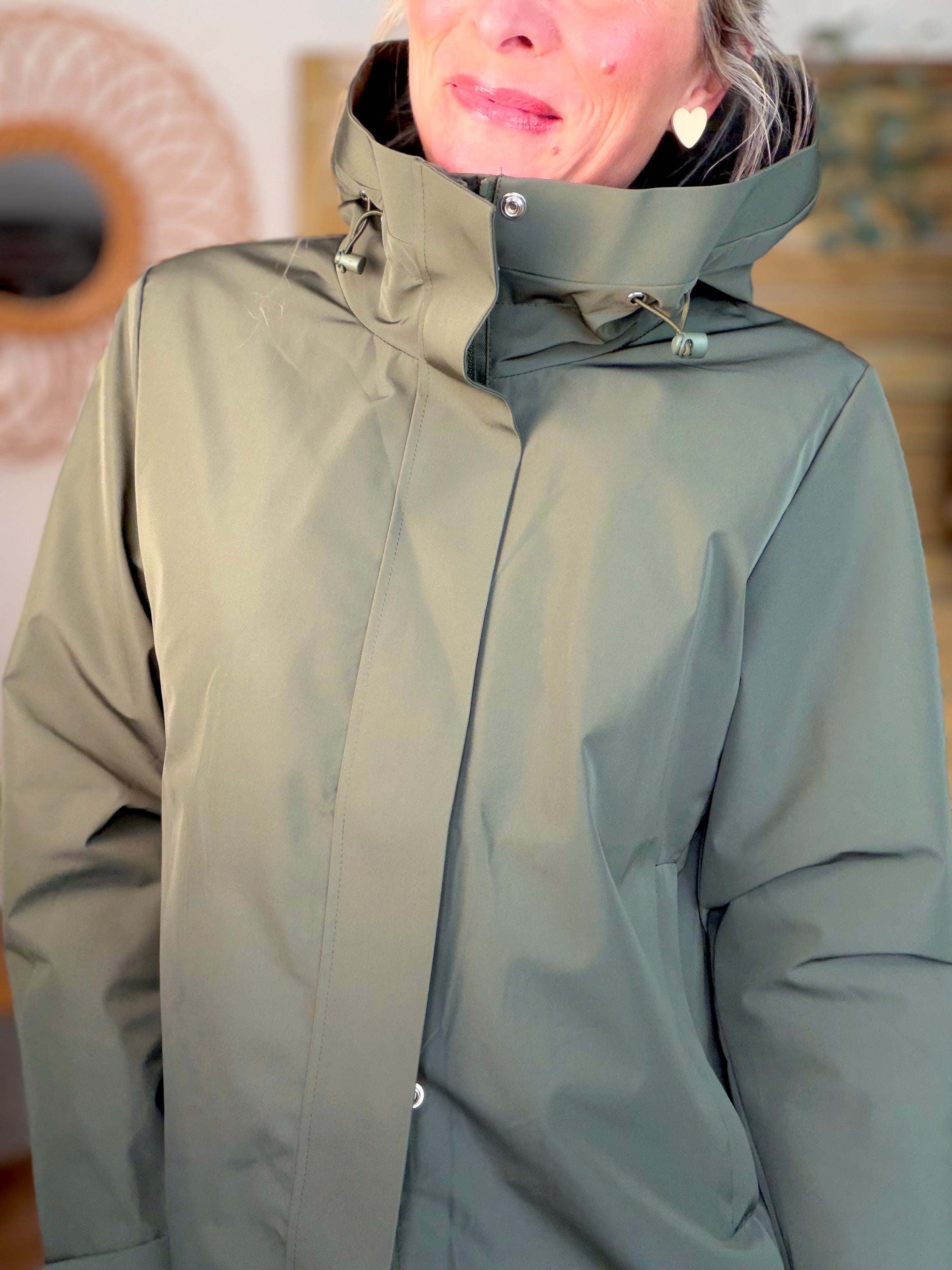 Imperméable LAURENCE long - Kaki