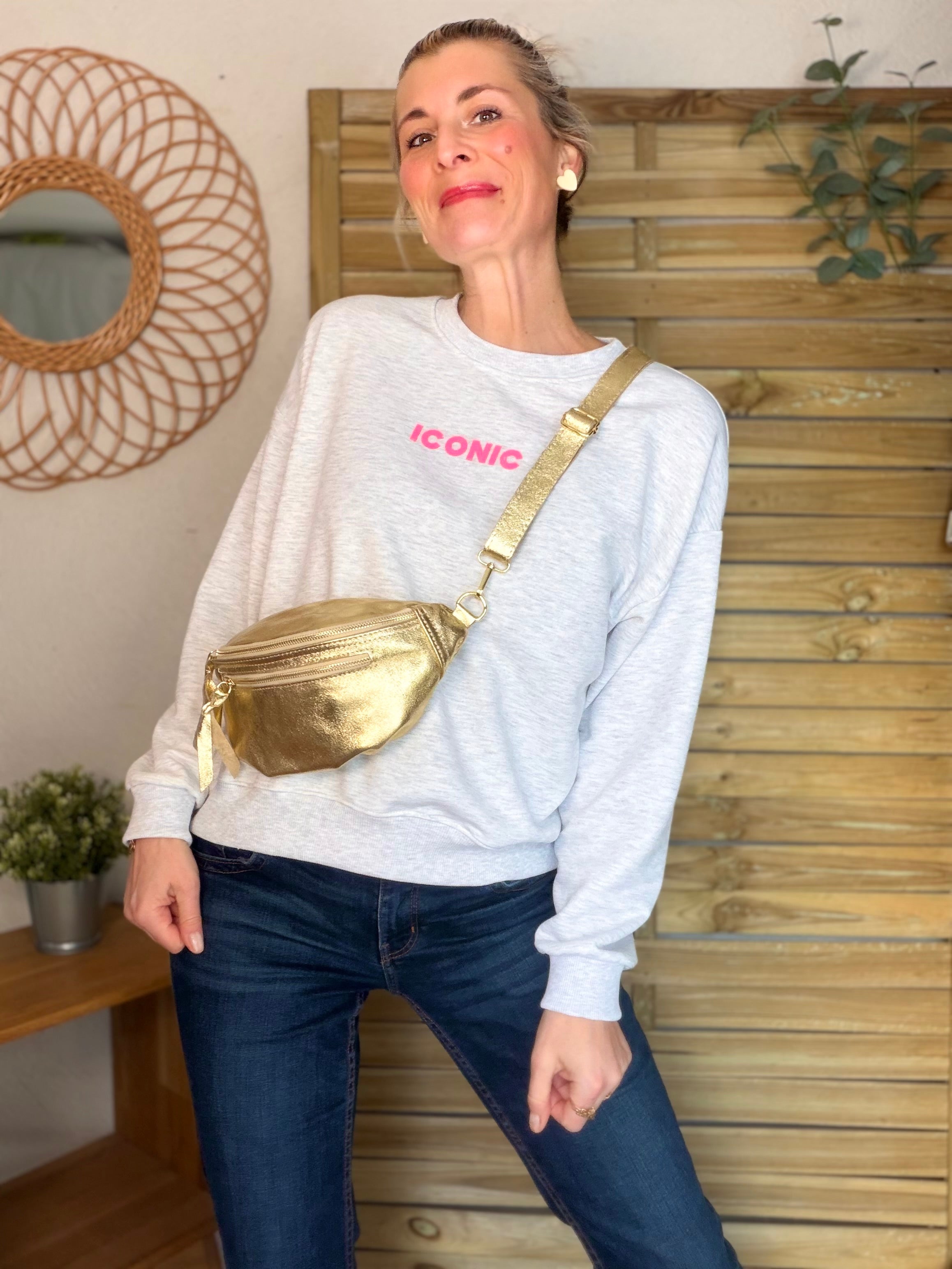 Sweat ICONIC COLINE - Gris