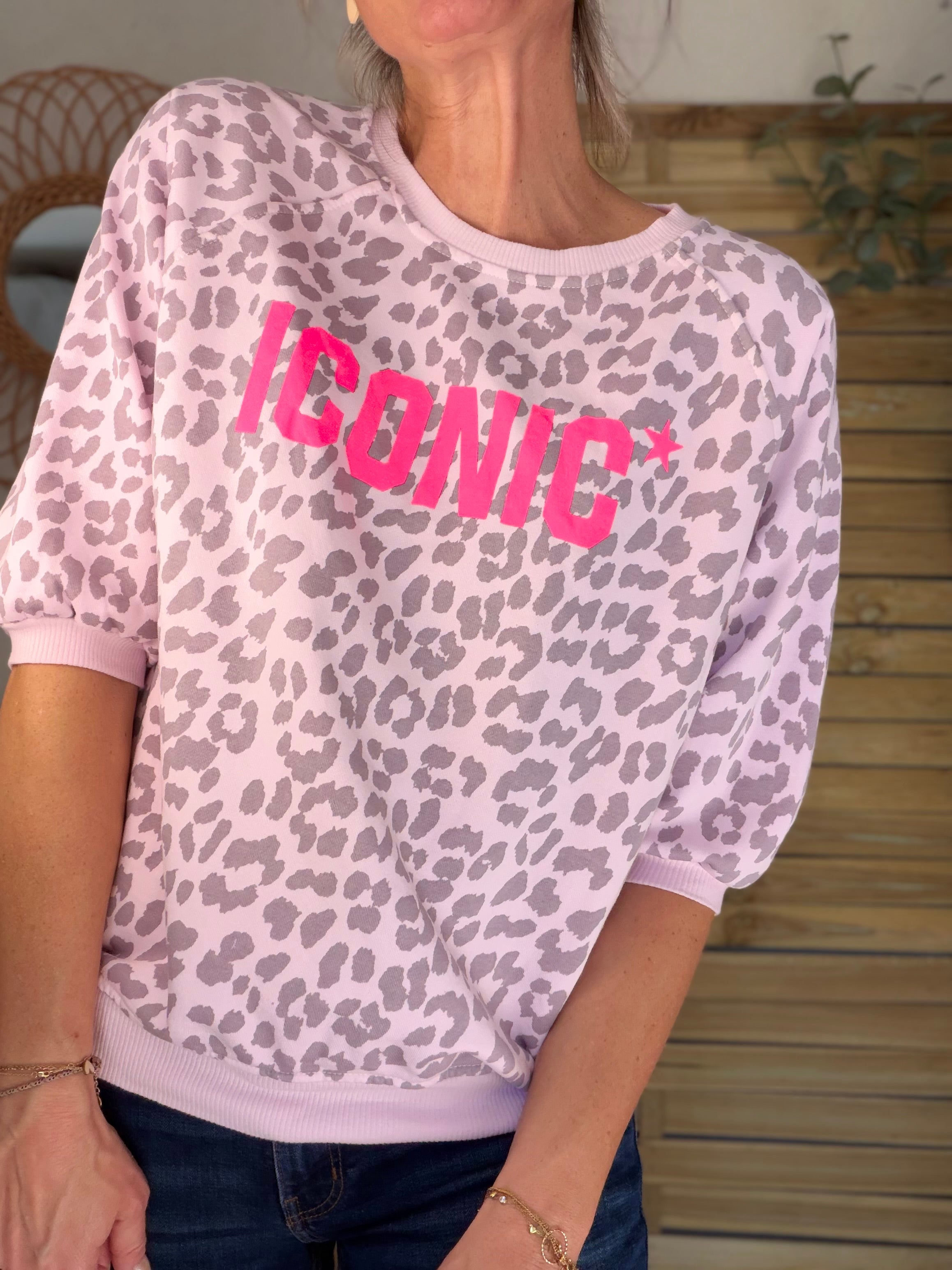 Sweat ICONIC Léo - ANGELA Rose