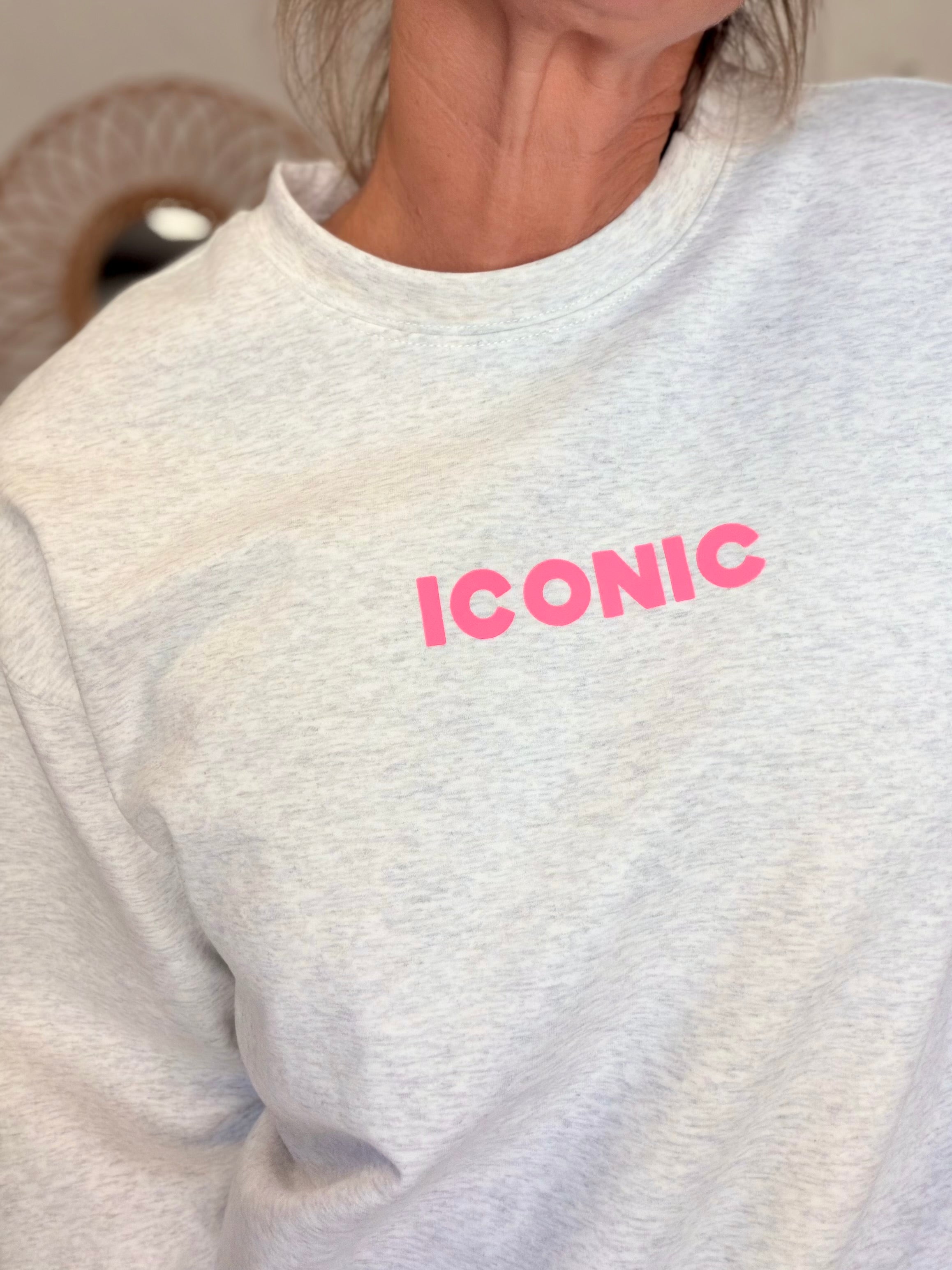 Sweat ICONIC ultra doux OMBLINE - Gris