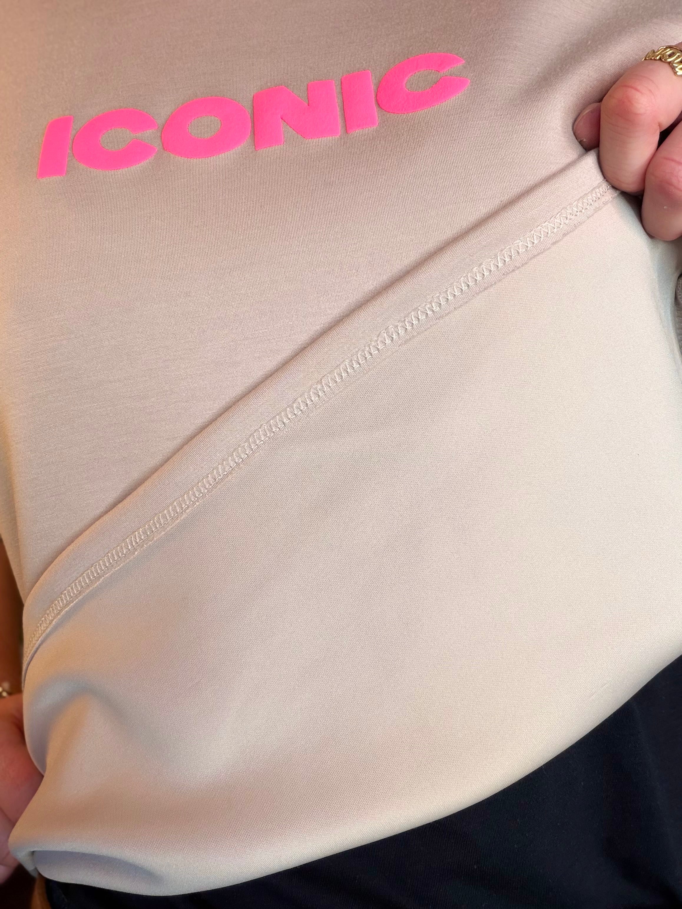 Tee shirt ICONIC - THÉA Beige