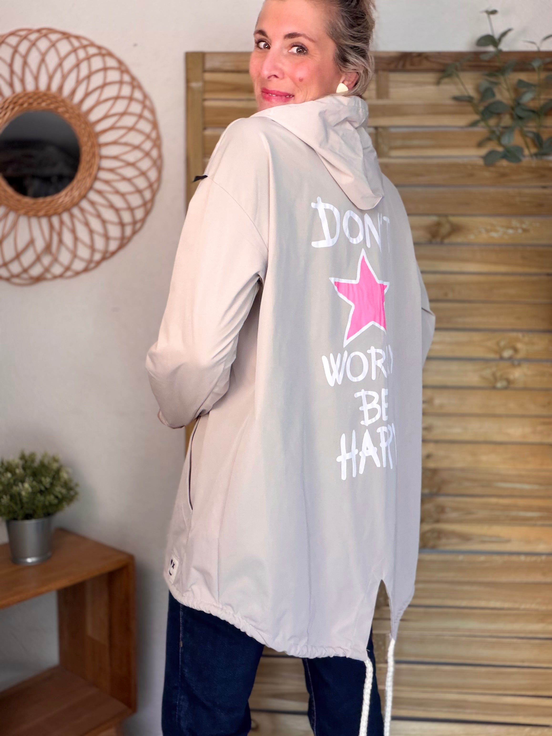 Veste Coupe vent long LESLIE - Beige