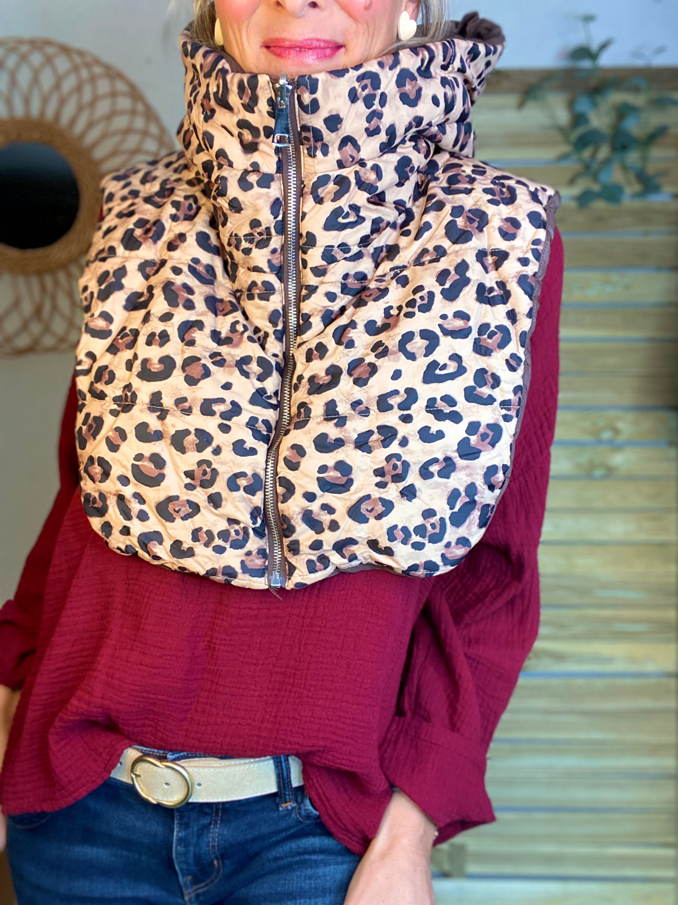 Col capuche amovible ARCHIE - Choco Léo 🐆