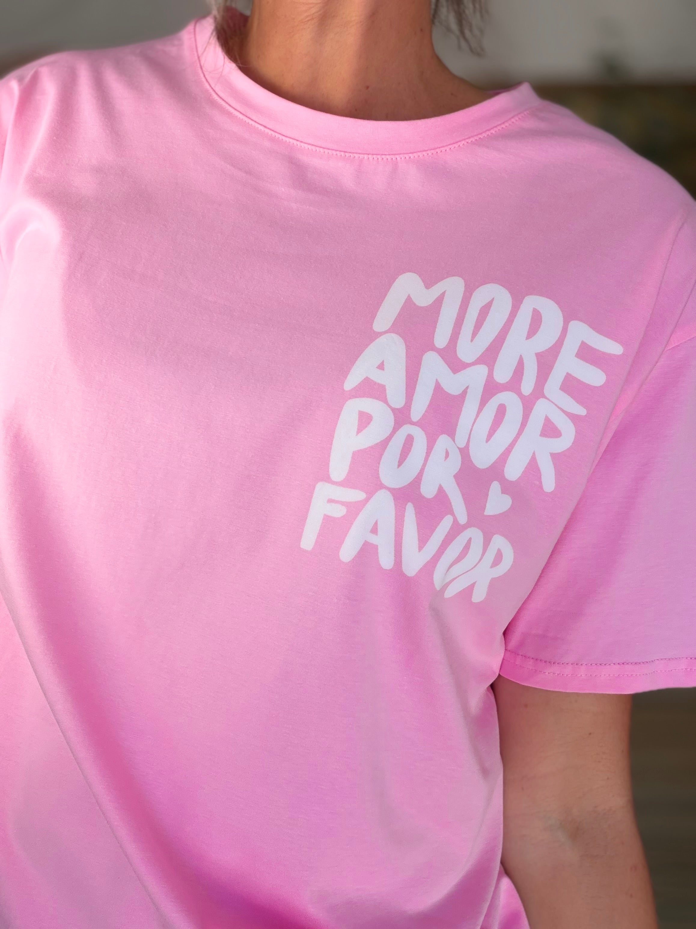 Tee shirt MORE AMOR POR FAVOR - RITA Rose
