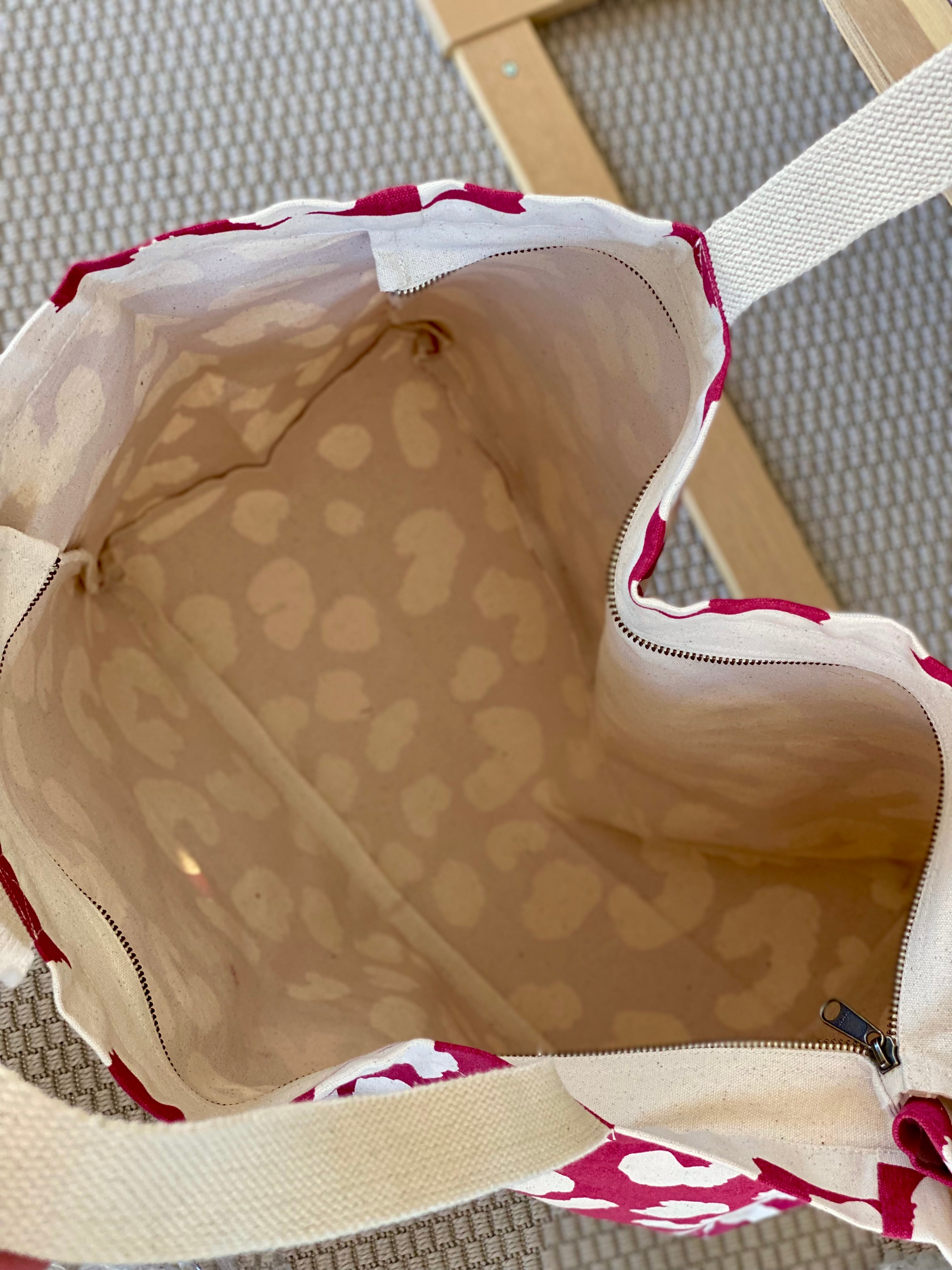 Sac cabas MAMMA Léopard - FAMILY IMPACT STORIES