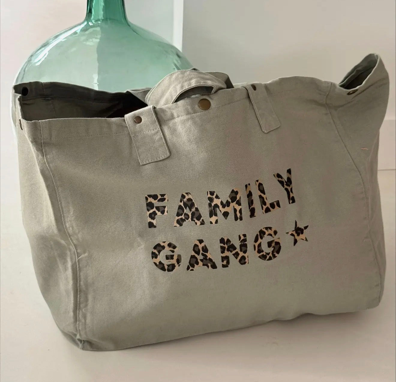 Sac week end FAMILY GANG Sauge - Marcel et Lily