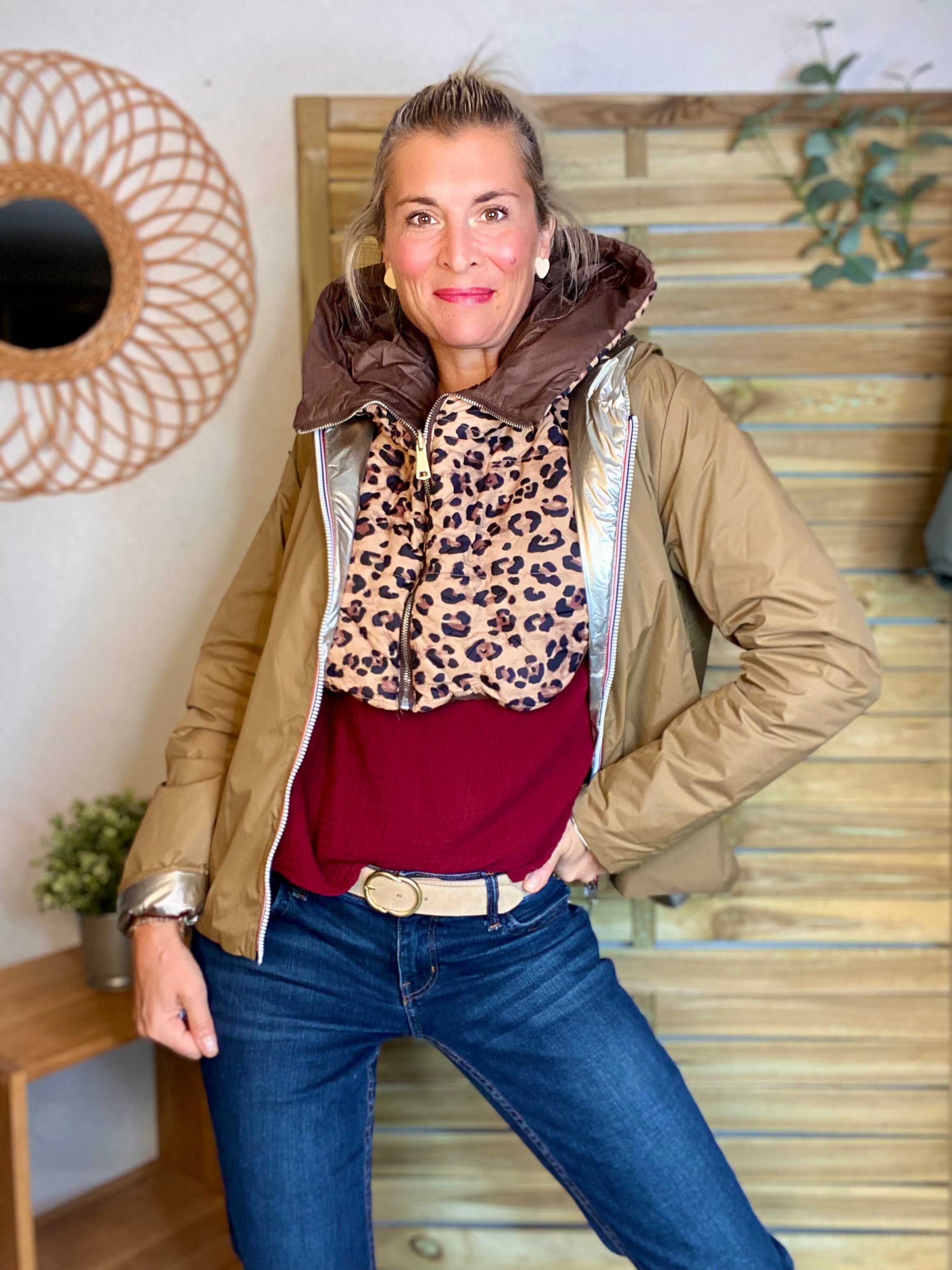 Col capuche amovible ARCHIE - Choco Léo 🐆