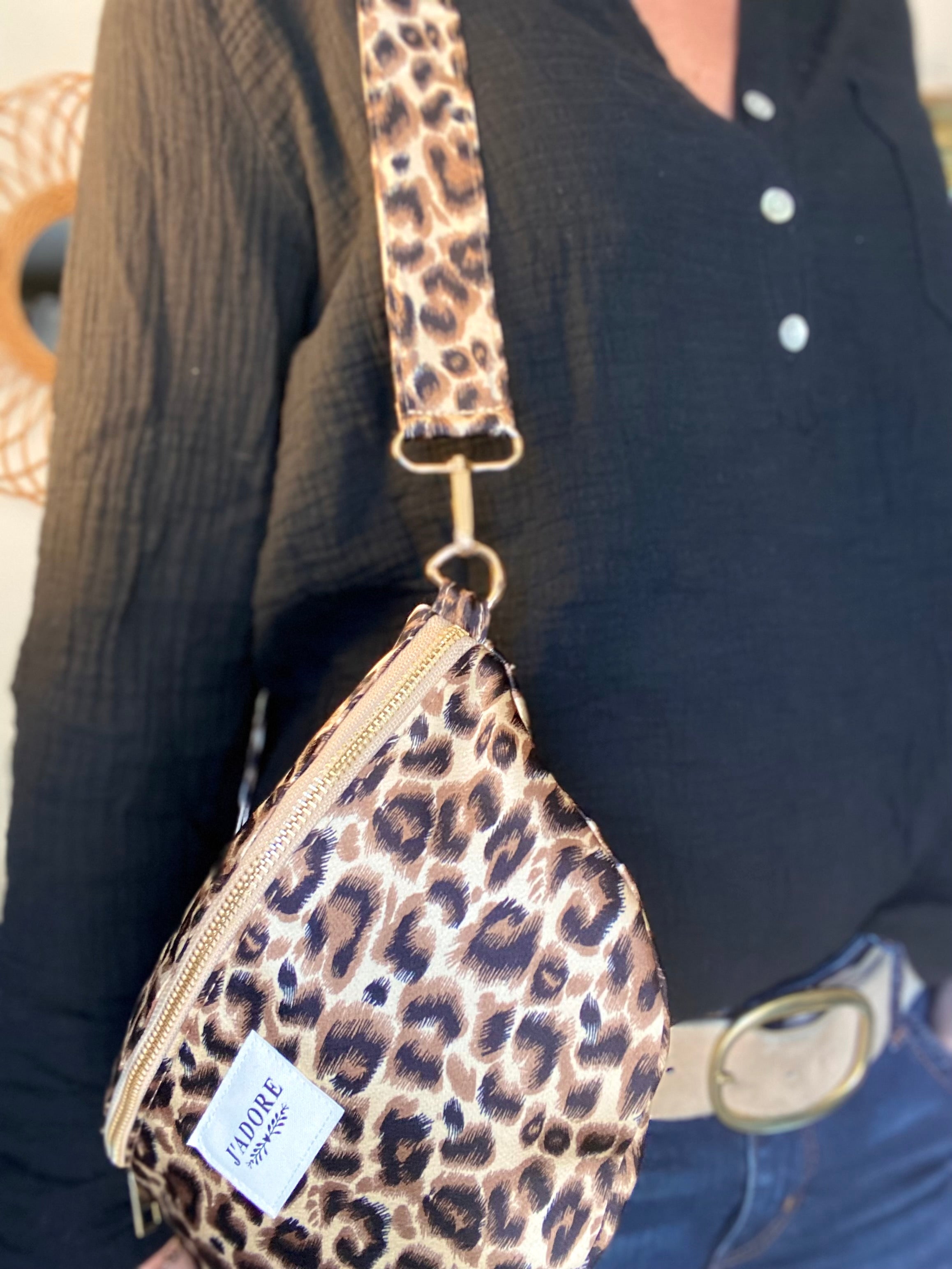 Sac banane L - BONNIE - Léo choco 🐆