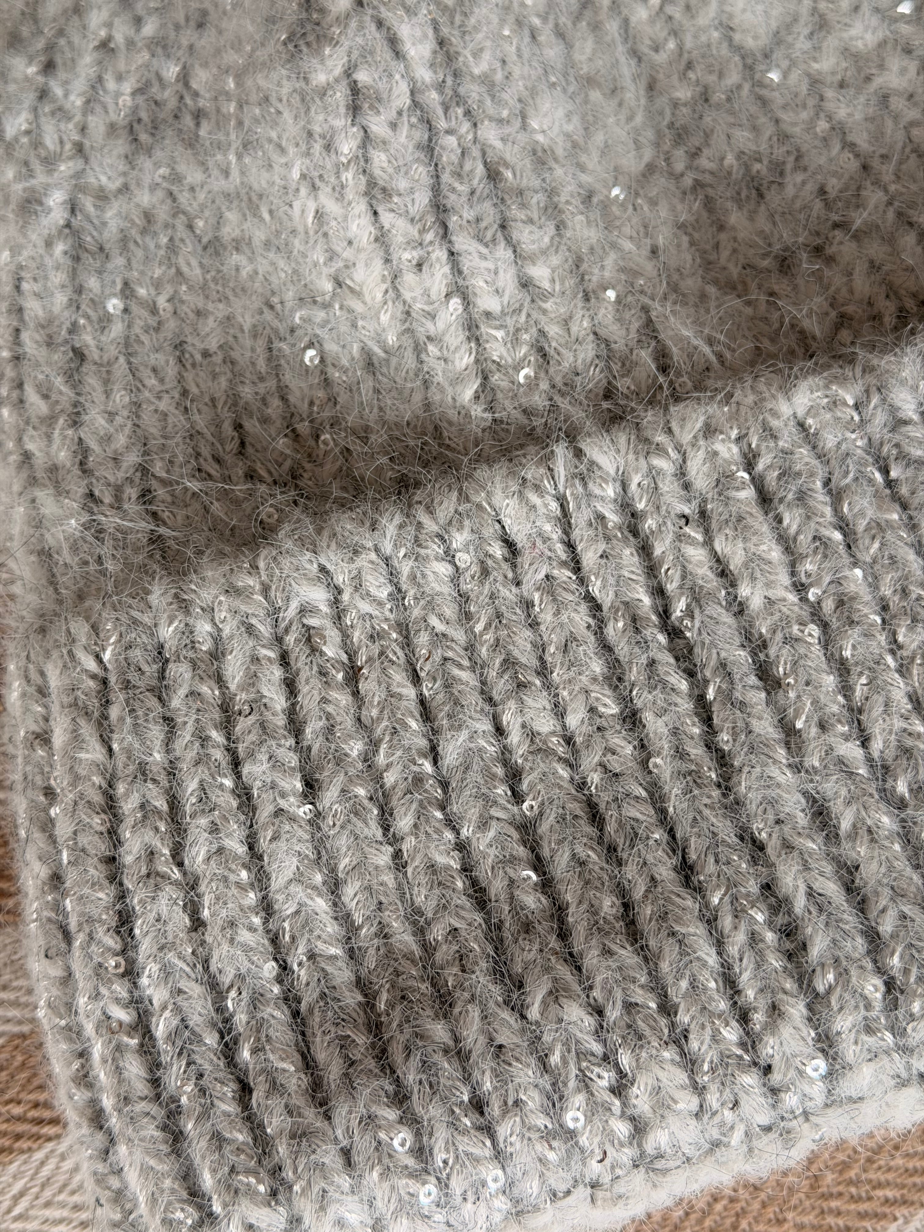 Bonnet en laine avec sequins ÉLOI