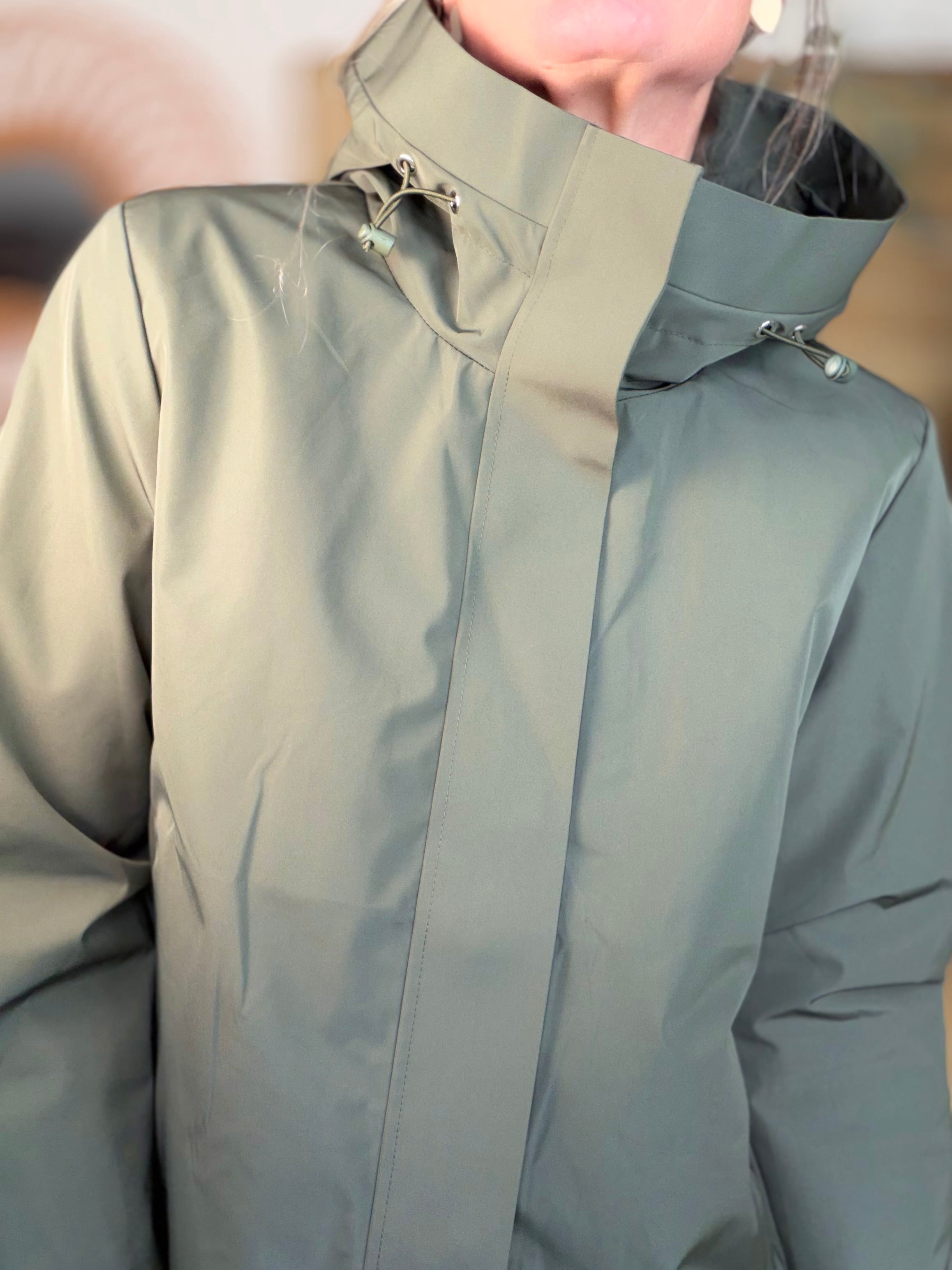 Imperméable LAURENCE long - Kaki