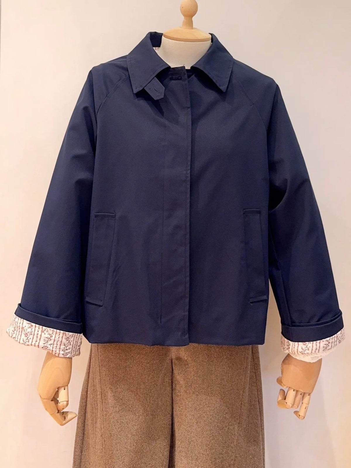 Veste Trench avec Liberty - MADELEINE Bleu marine