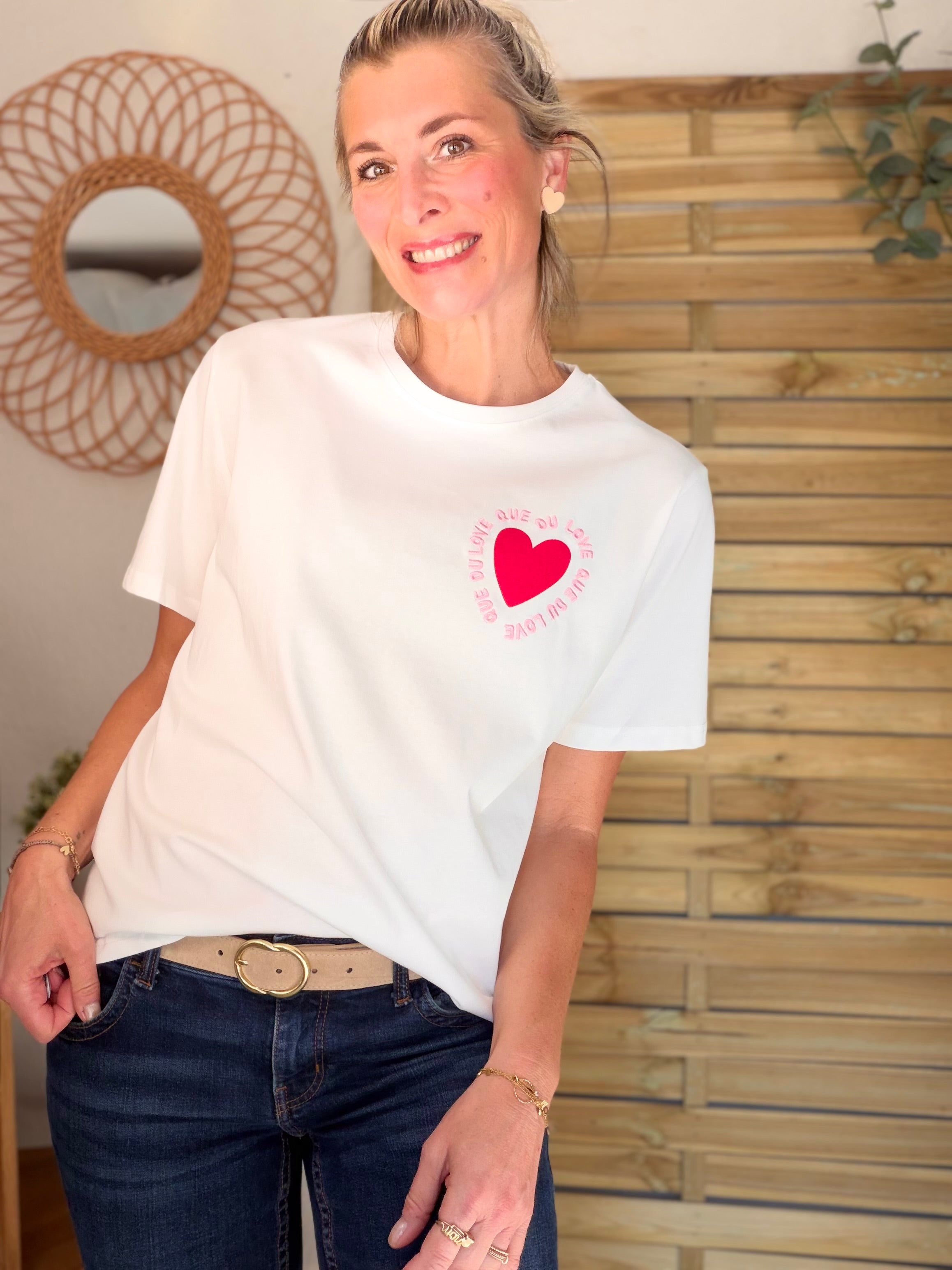 Tee shirt QUE DU LOVE - MORAG