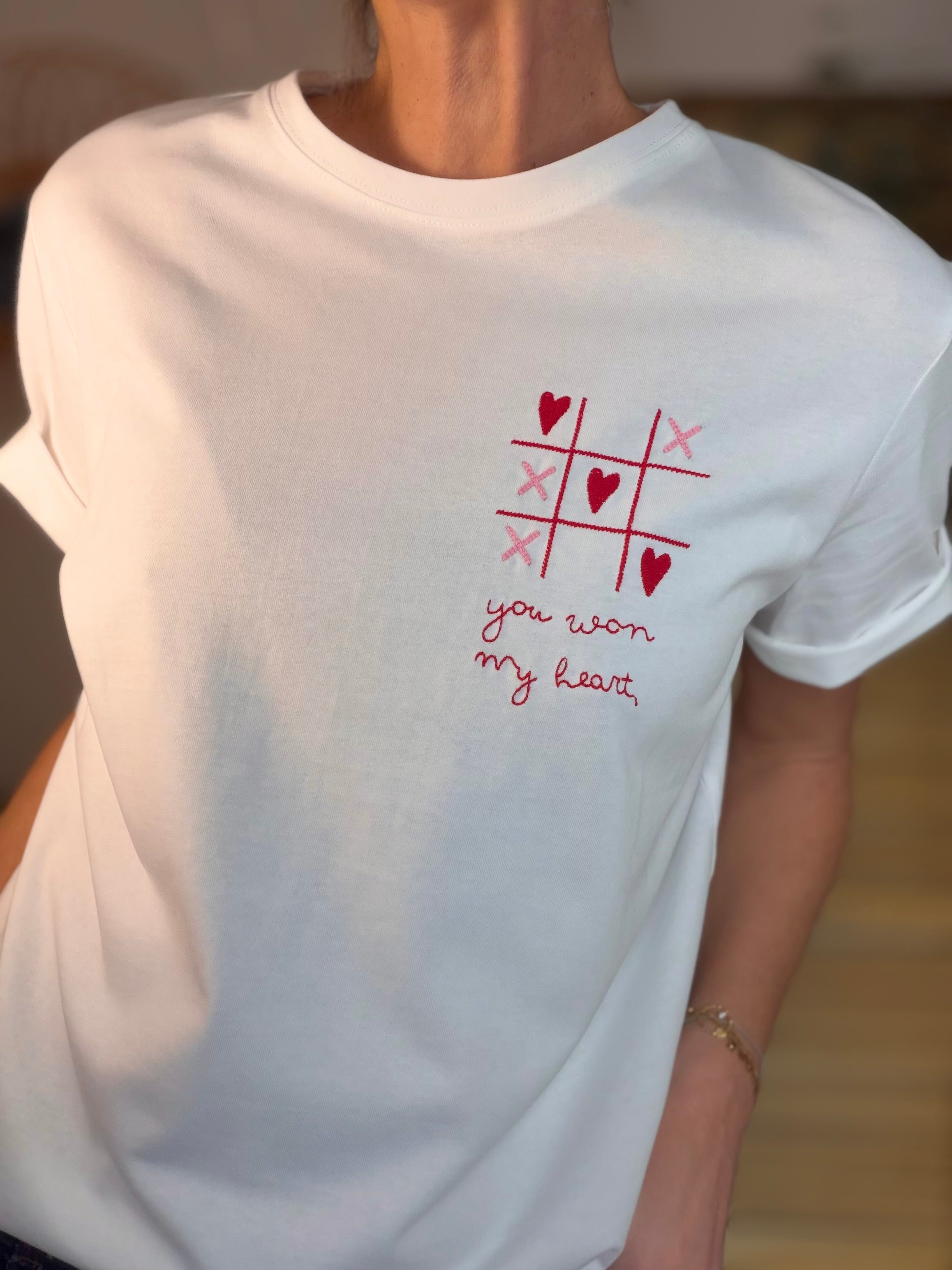 Tee shirt YOU WON MY HEART - MORAG