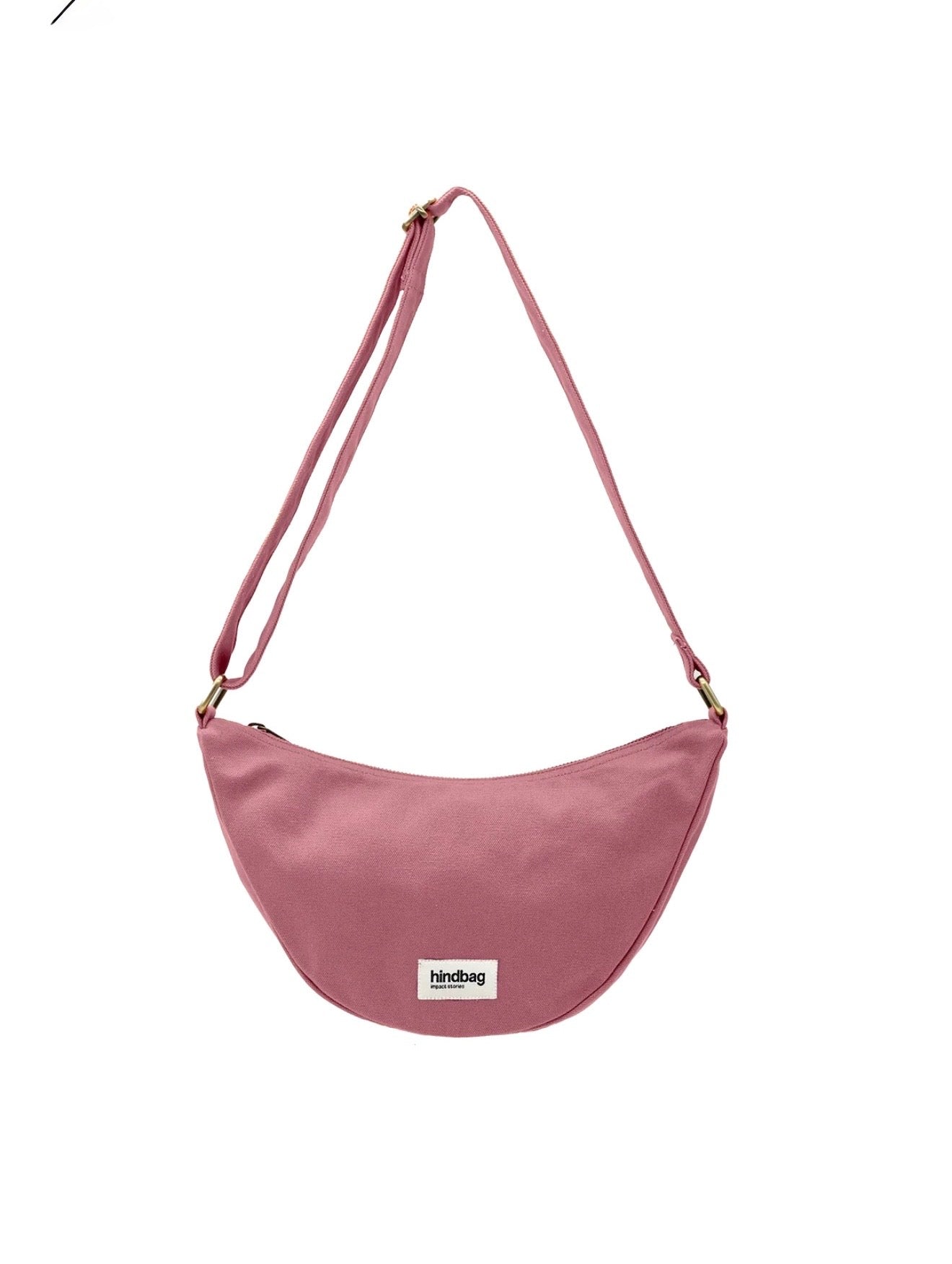 Sac banane demi-lune HINDBAG ANDRÉA Rose blush