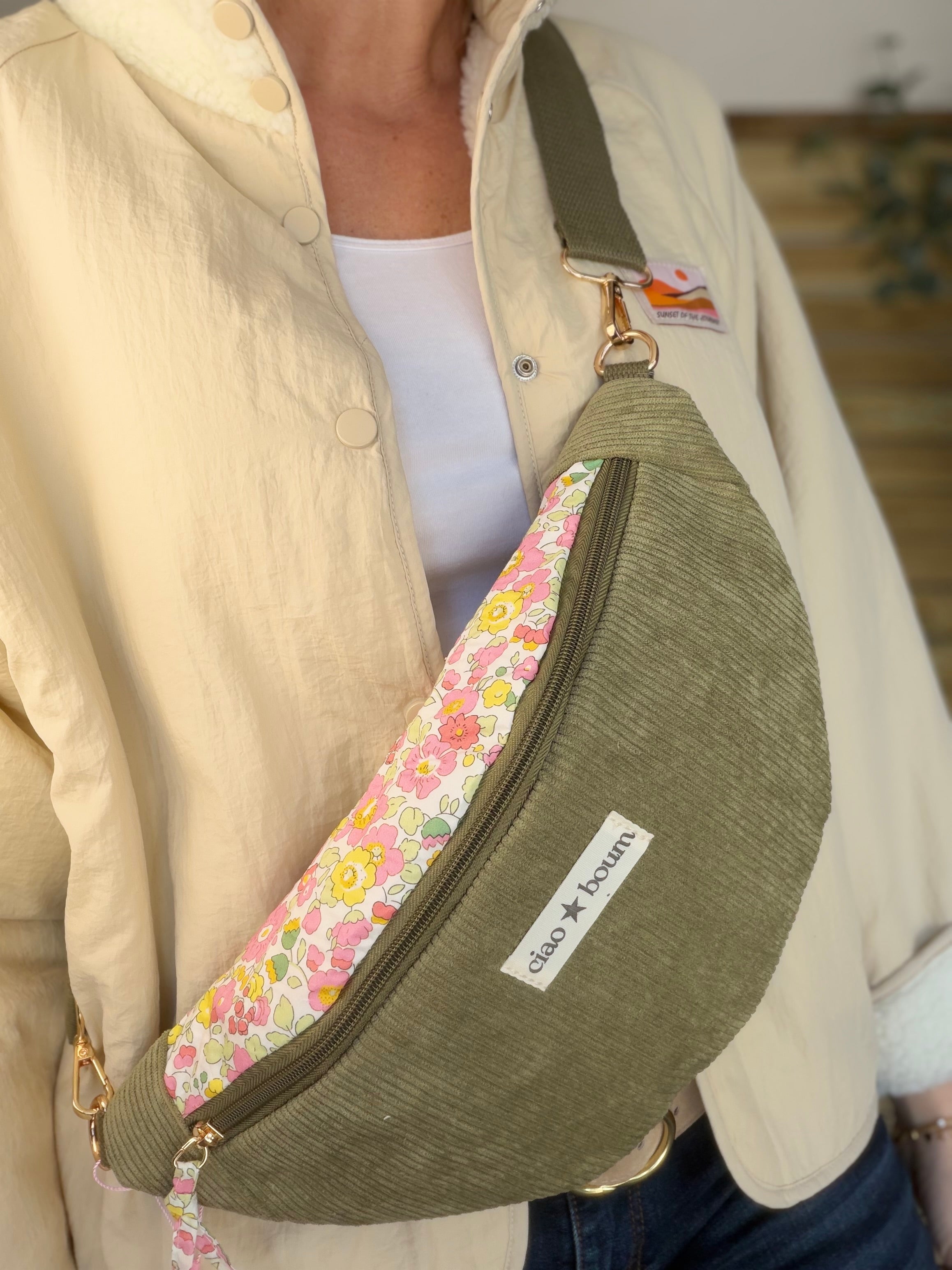 Sac banane Ciao Boum - IVY Liberty - Kaki