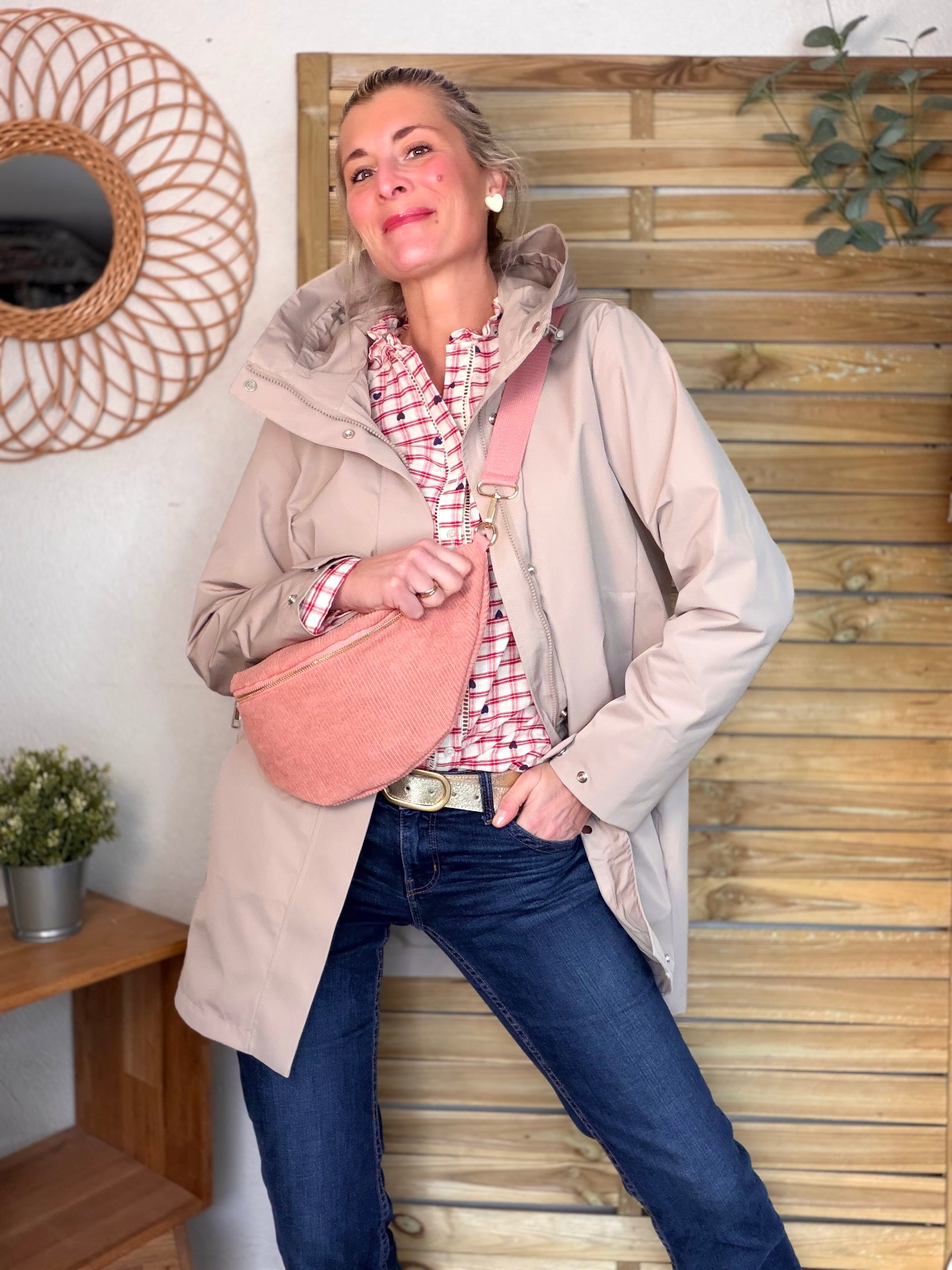 Imperméable LAURENCE long - Beige