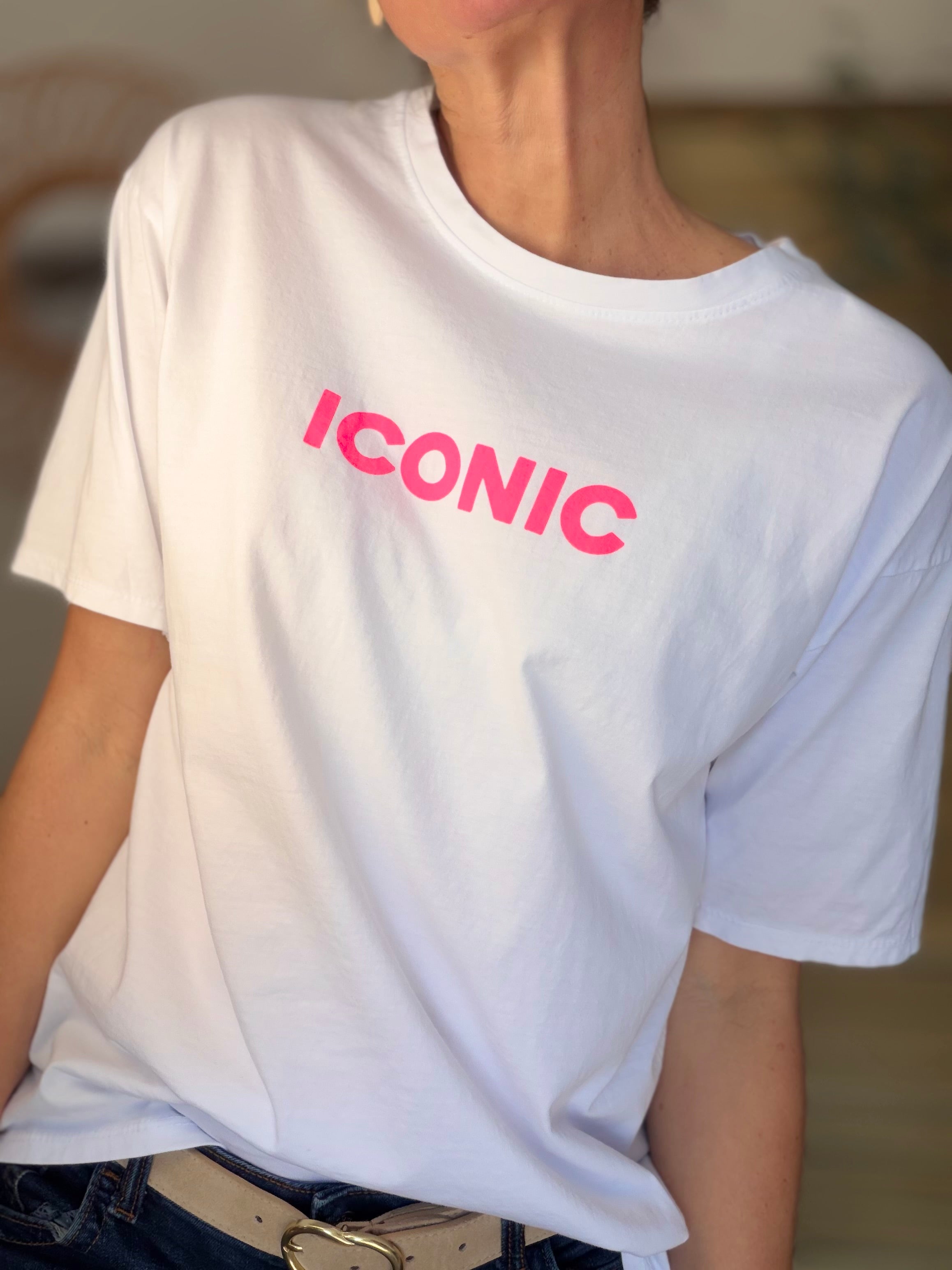 Tee shirt ICONIC DANA Blanc