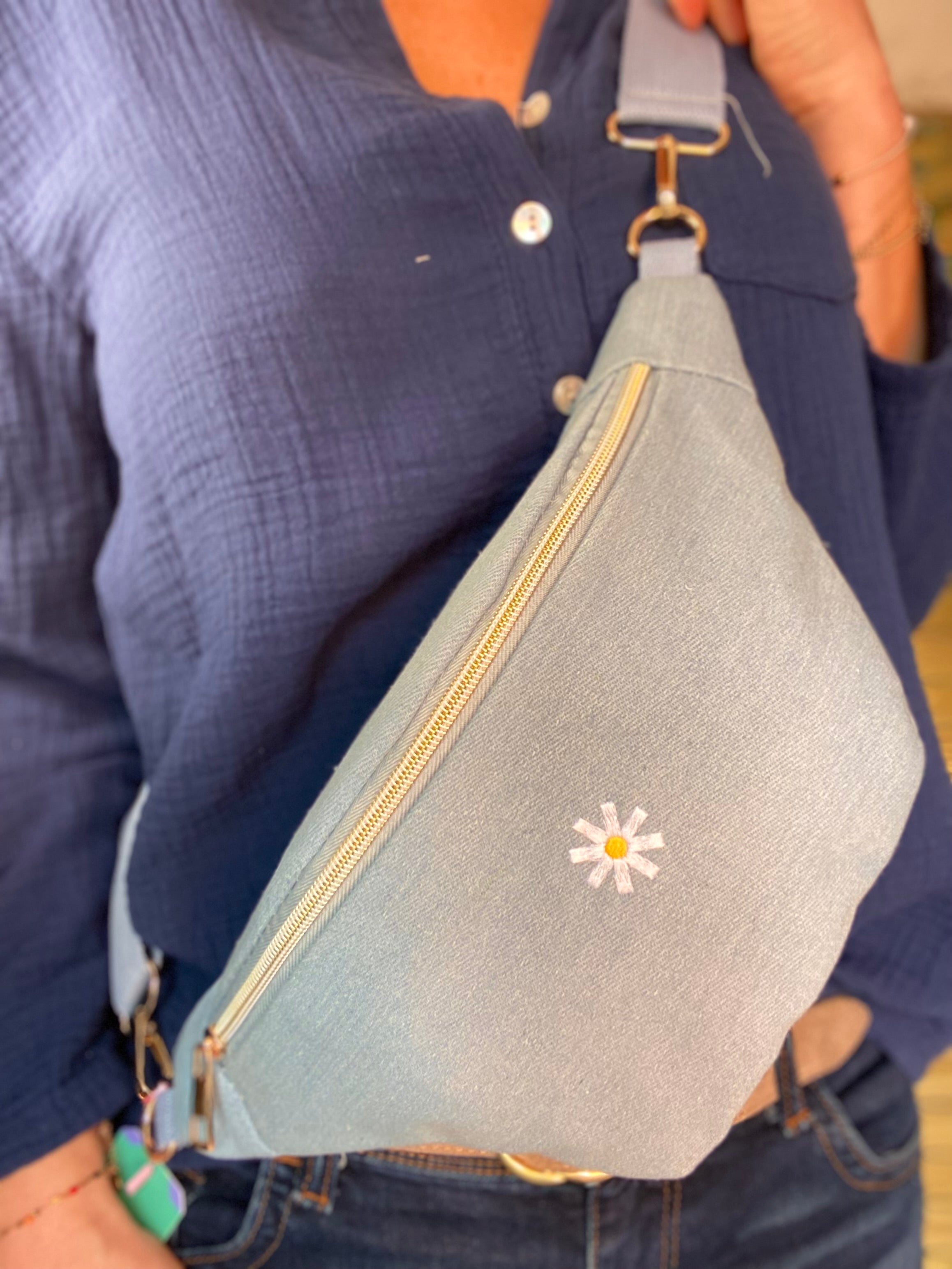 Sac banane Ciao Boum ELONY - Denim 🌼