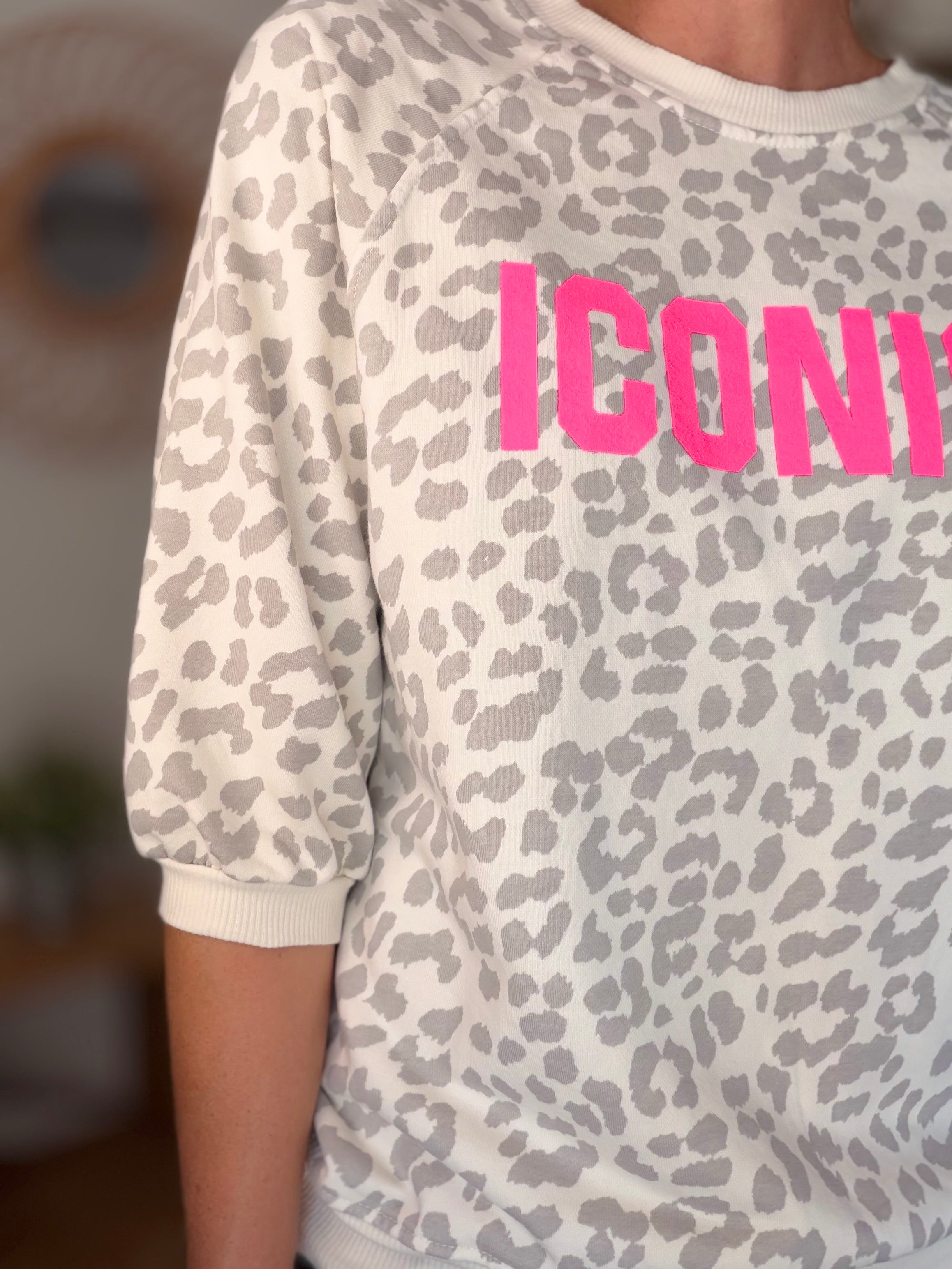 Sweat ICONIC Léo - ANGELA Écru