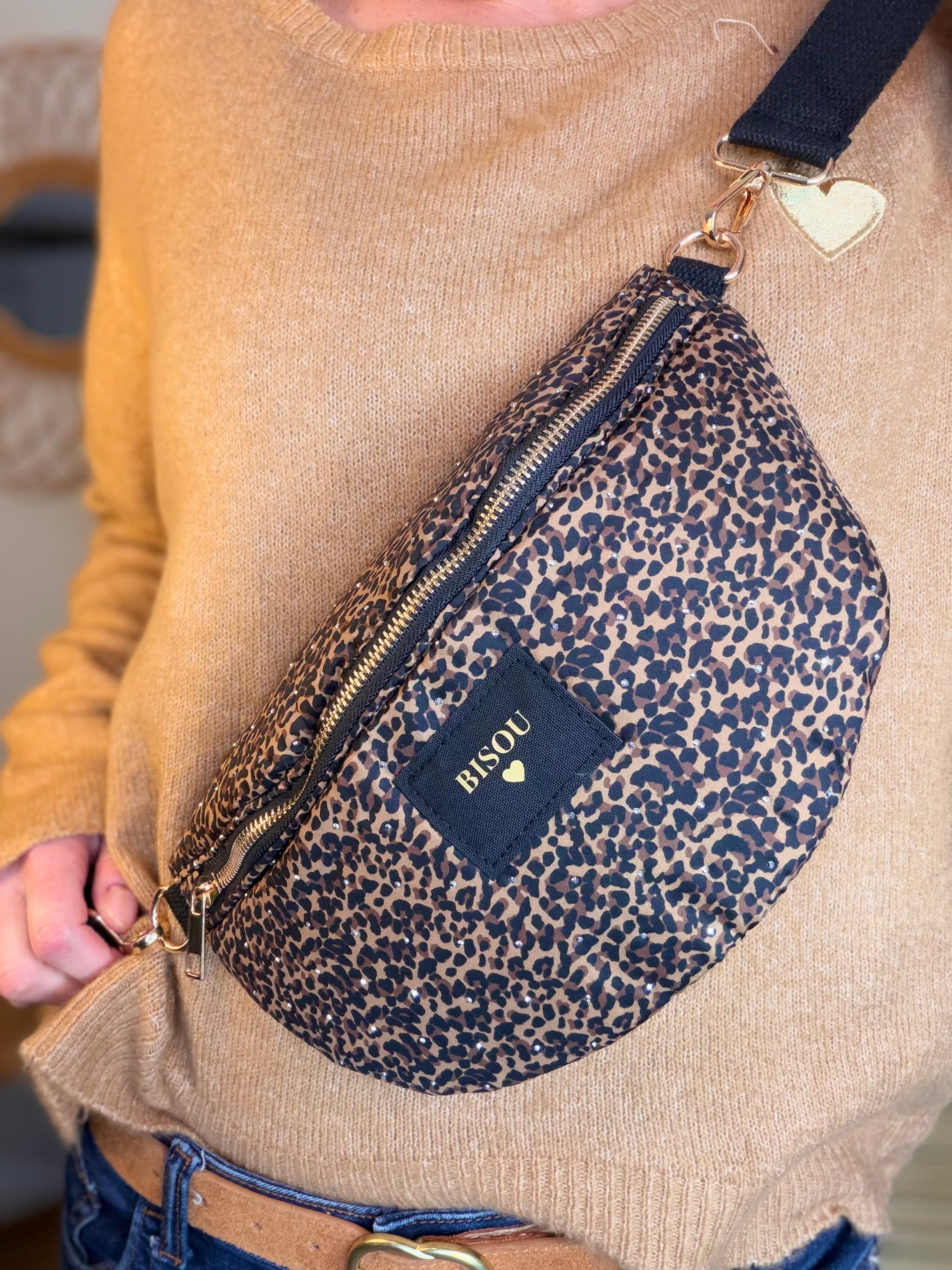 Sac banane avec strass BONNIE - Léo Bisous