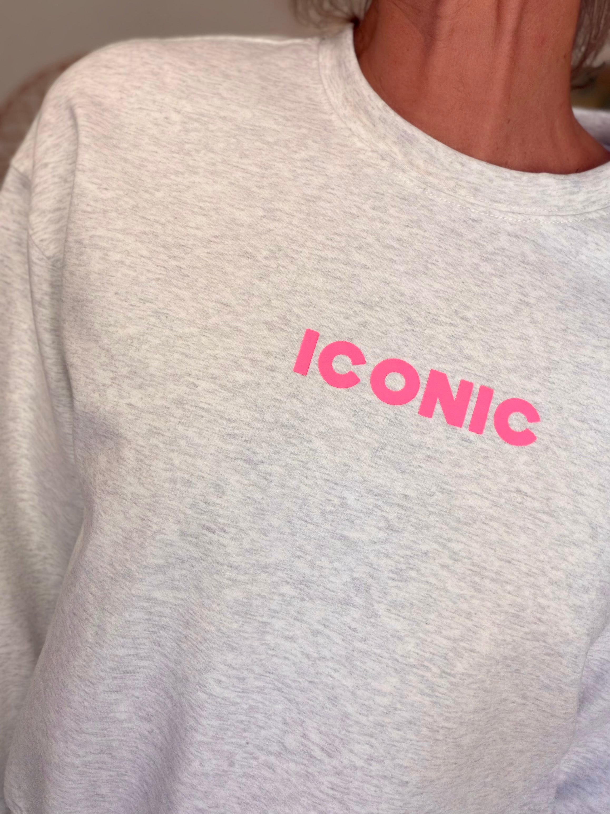 Sweat ICONIC ultra doux OMBLINE - Gris