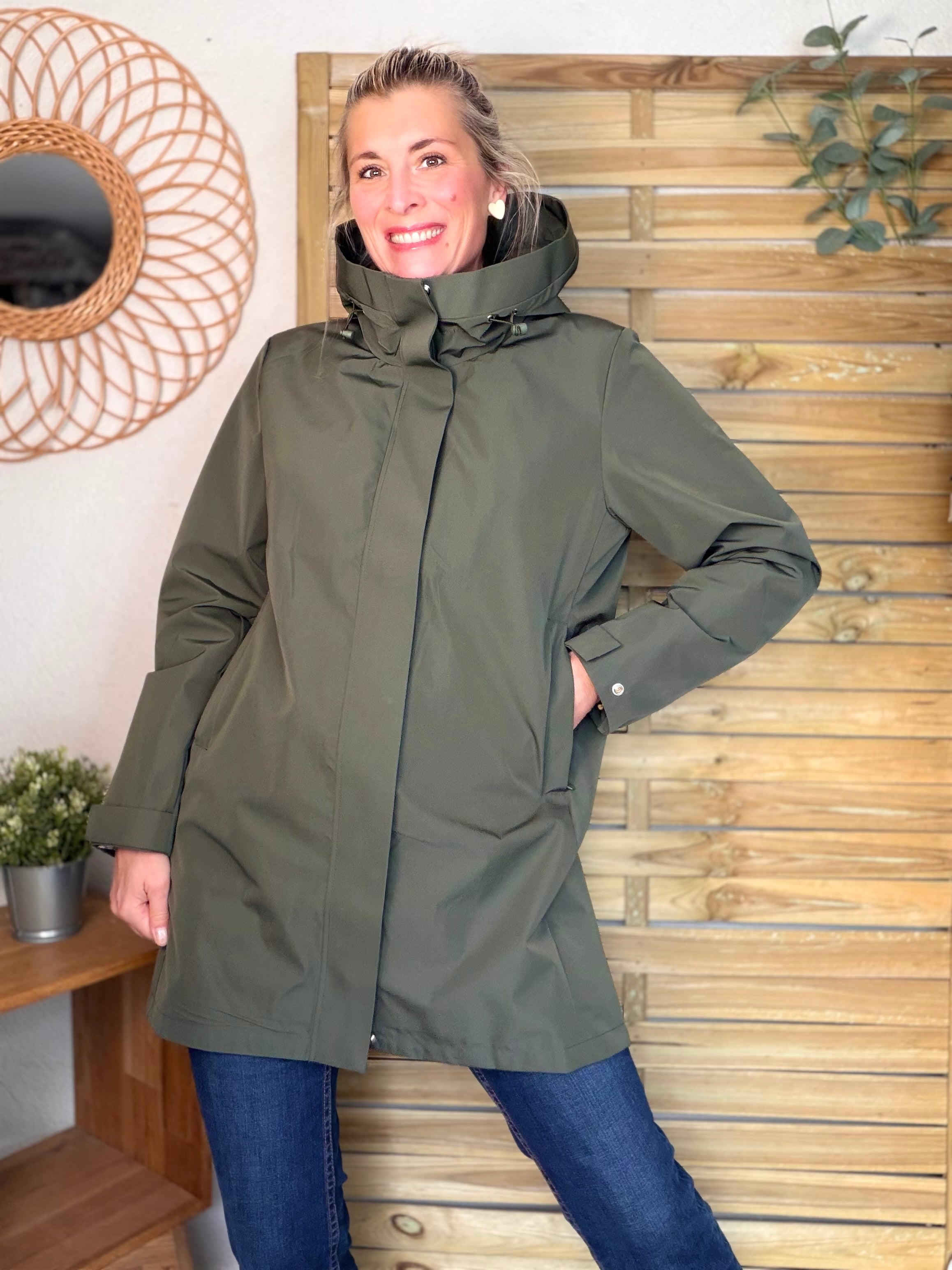 Imperméable LAURENCE long - Kaki