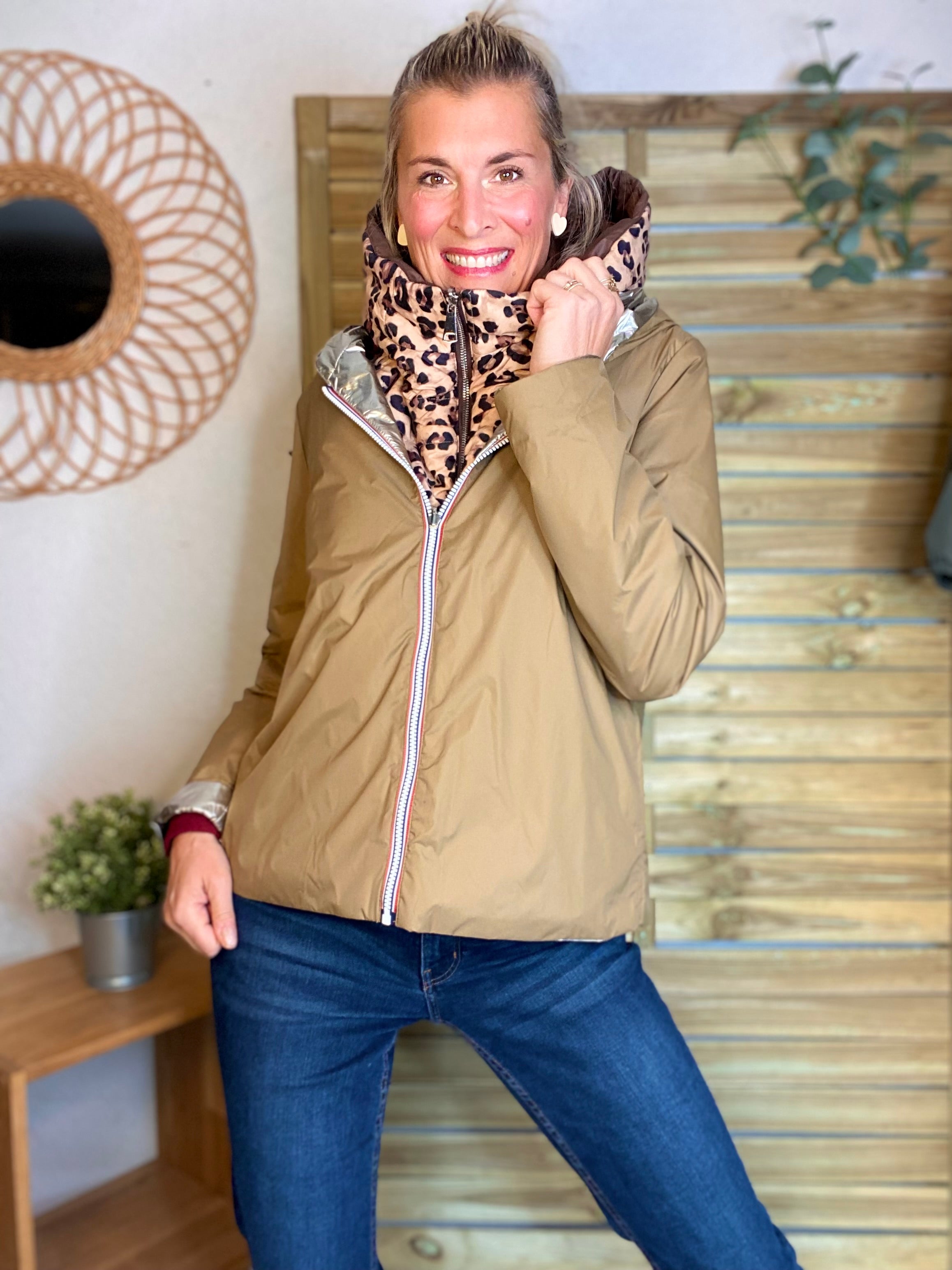 Col capuche amovible ARCHIE - Choco Léo 🐆