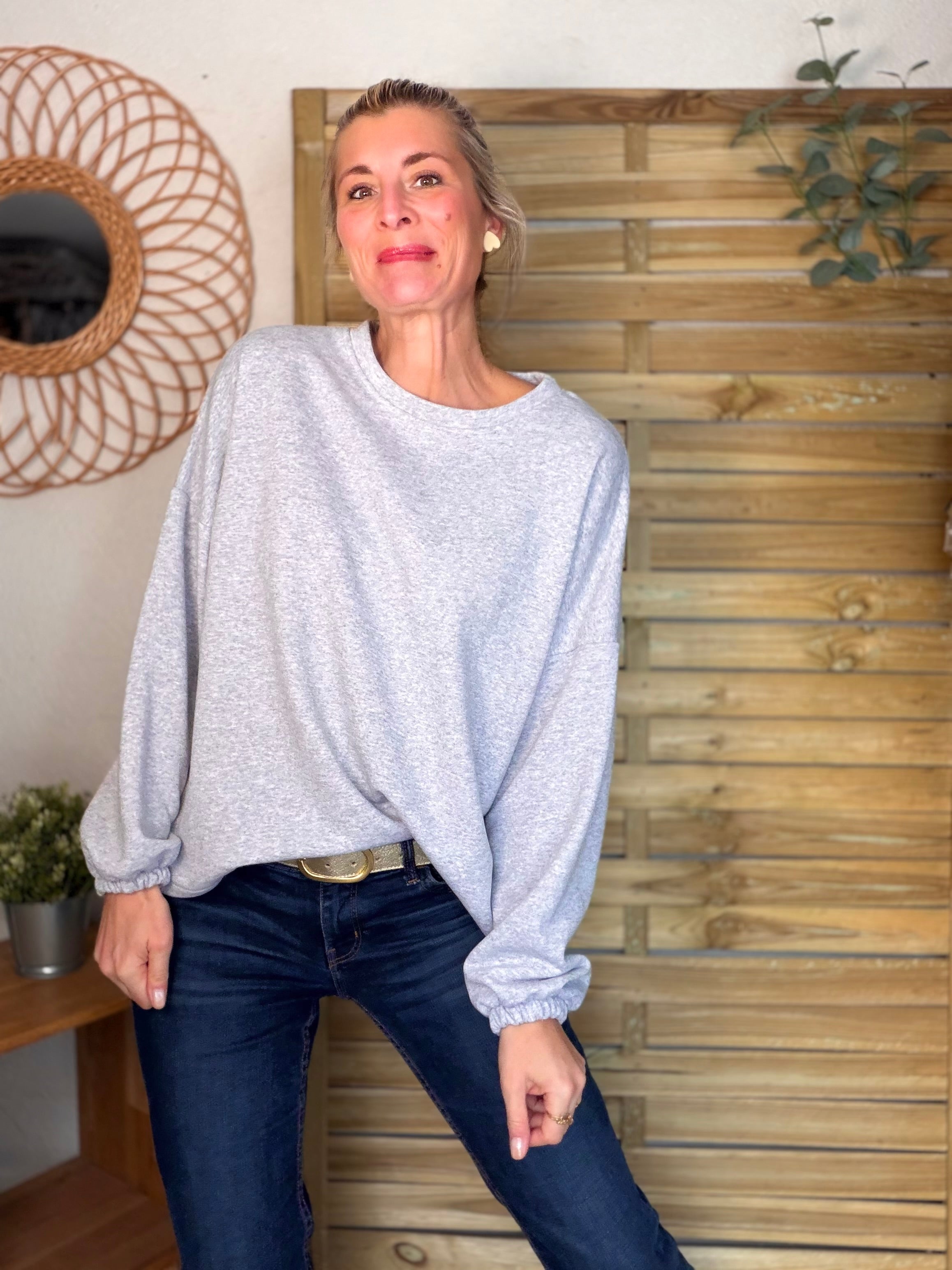 Sweat oversized LO❤️VE - GINA