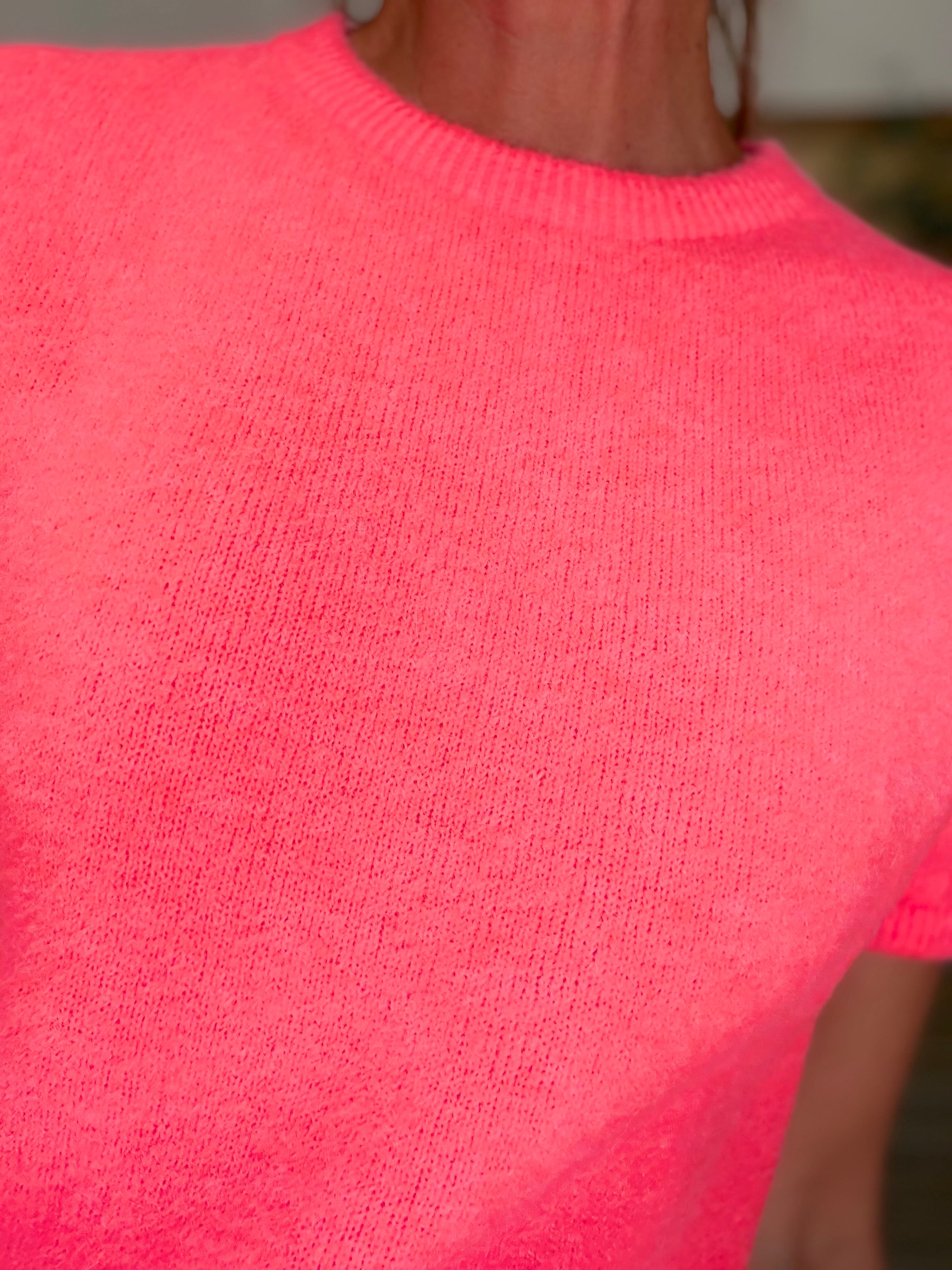 Pull laine et alpaga PEGGY - Corail