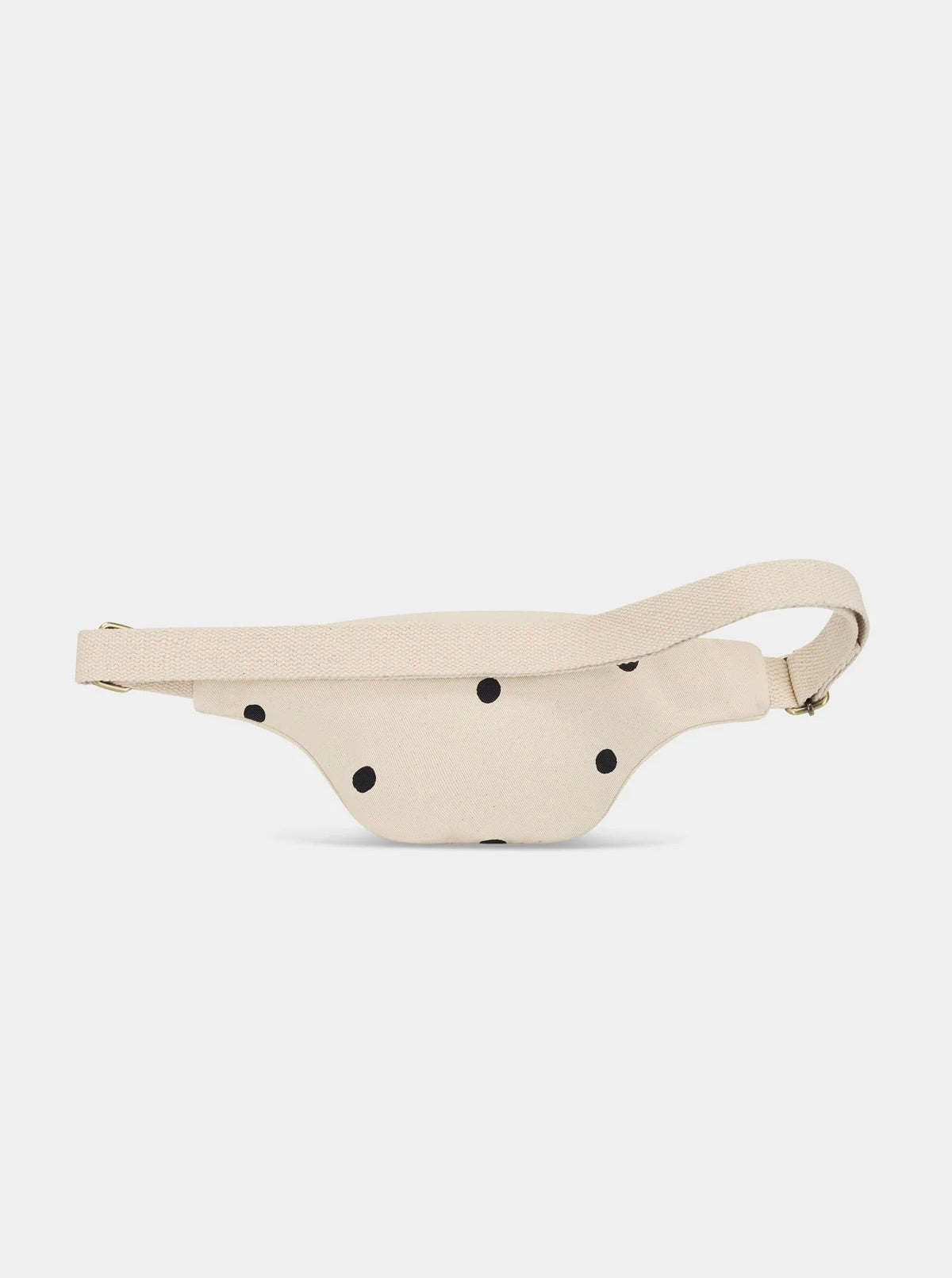 HINDBAG OLIVIA - Sac banane Pois Écru ⚫️