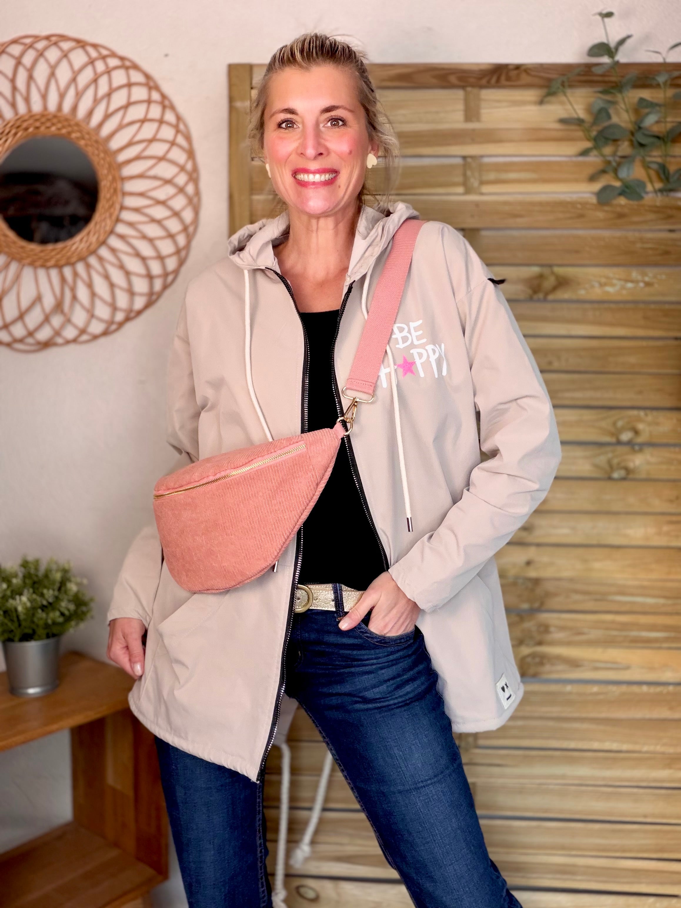 Veste Coupe vent long LESLIE - Beige