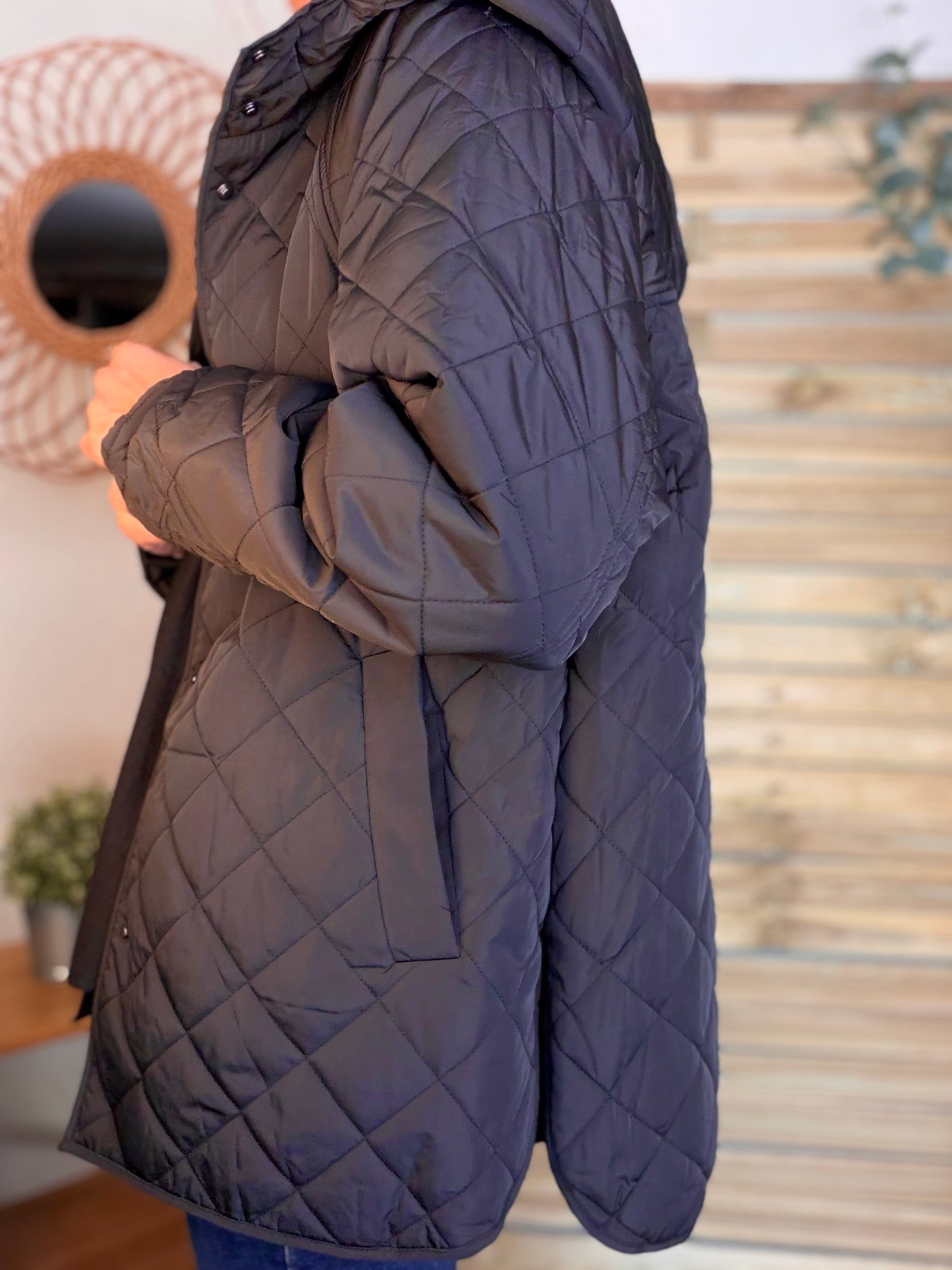 ⚡️ PÉPITES FRIDAY - Veste matelassée noir JASPER