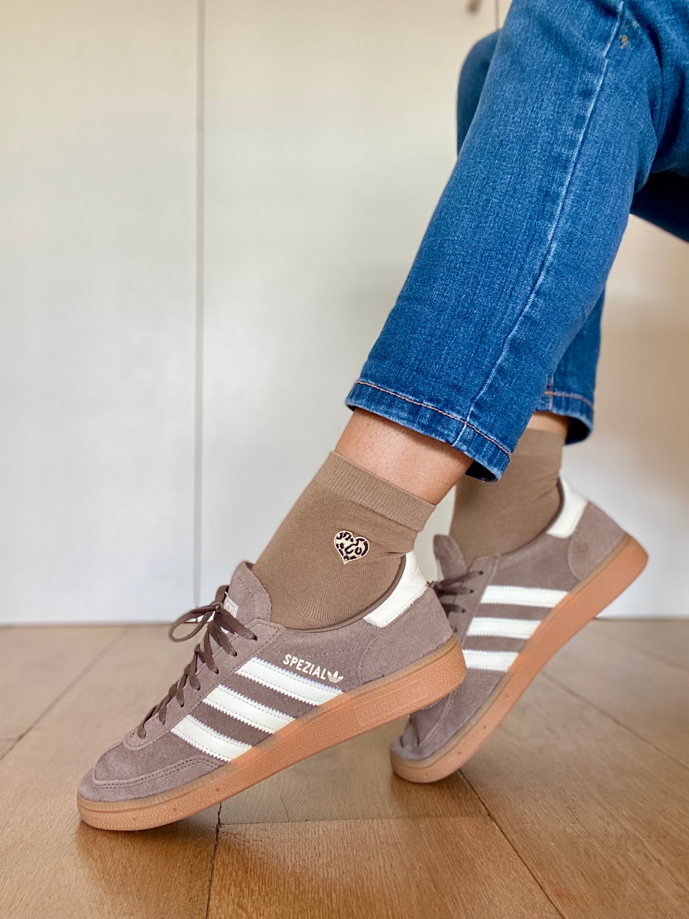 Chaussettes Coeur Léo 🐆 SANDY