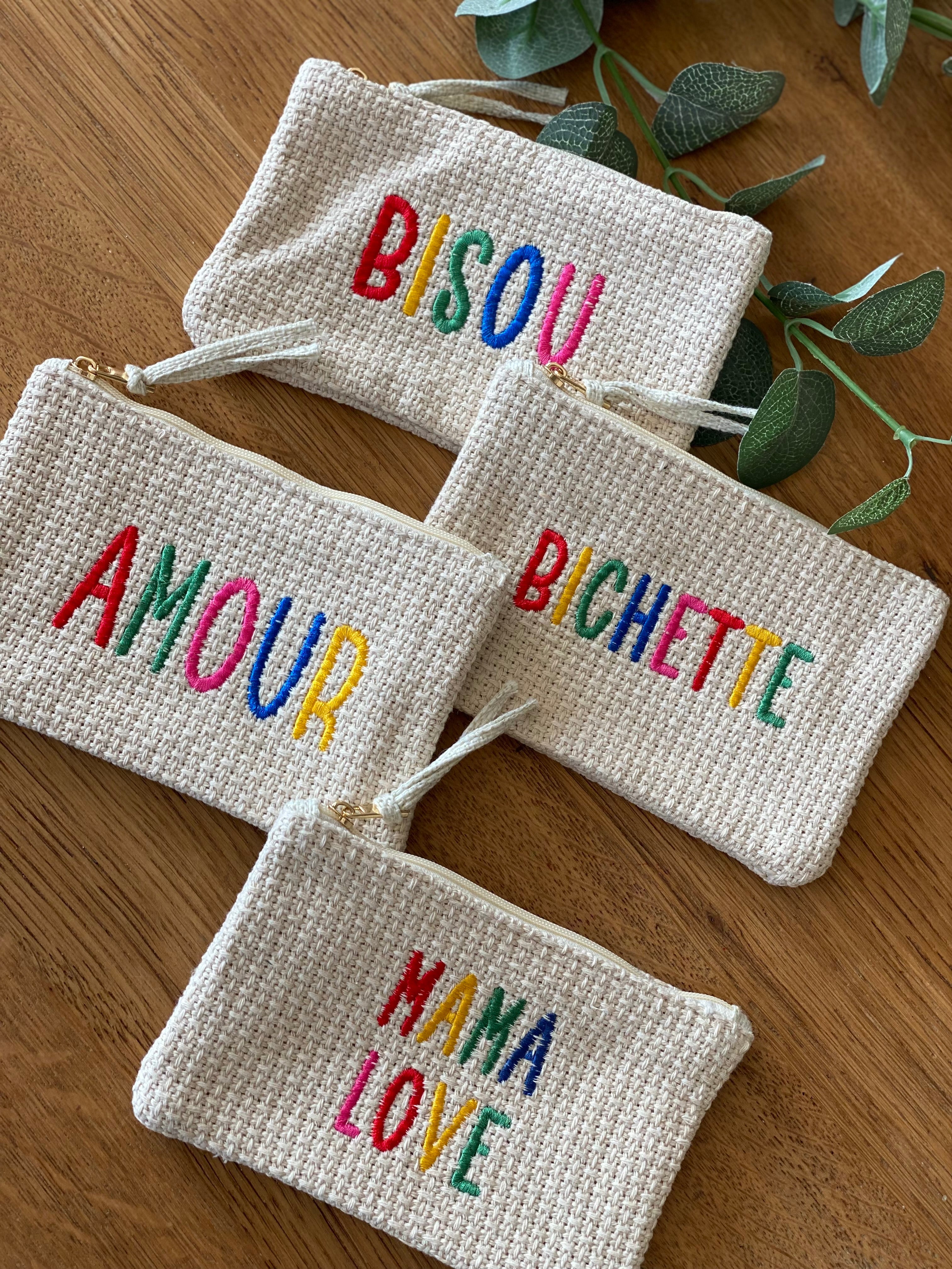 Pochette SUZETTE arc-en-ciel 🌈