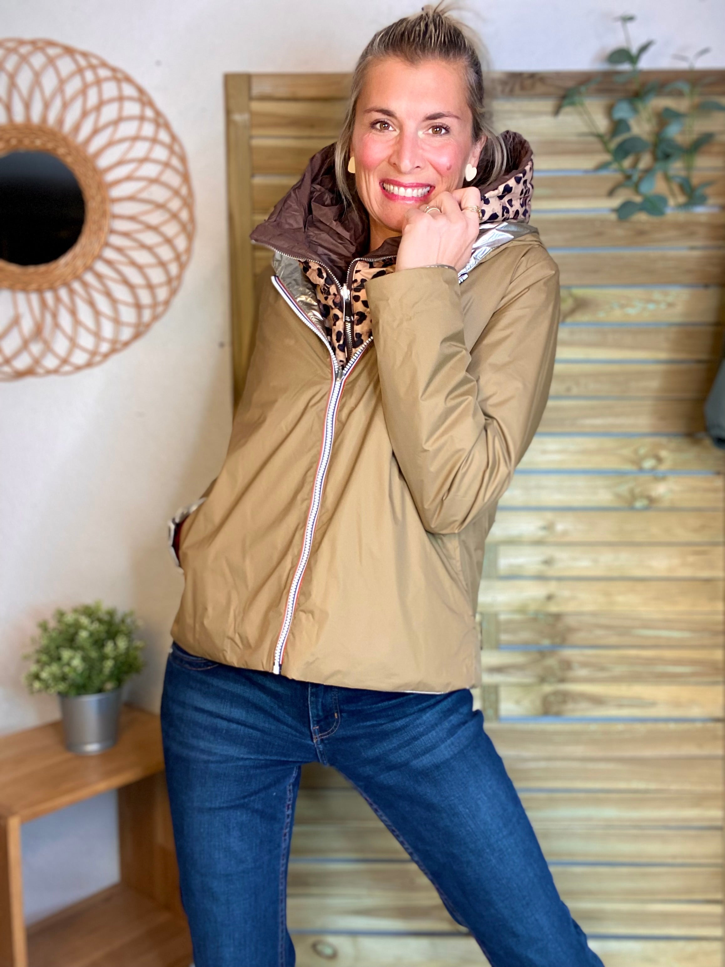 Col capuche amovible ARCHIE - Choco Léo 🐆