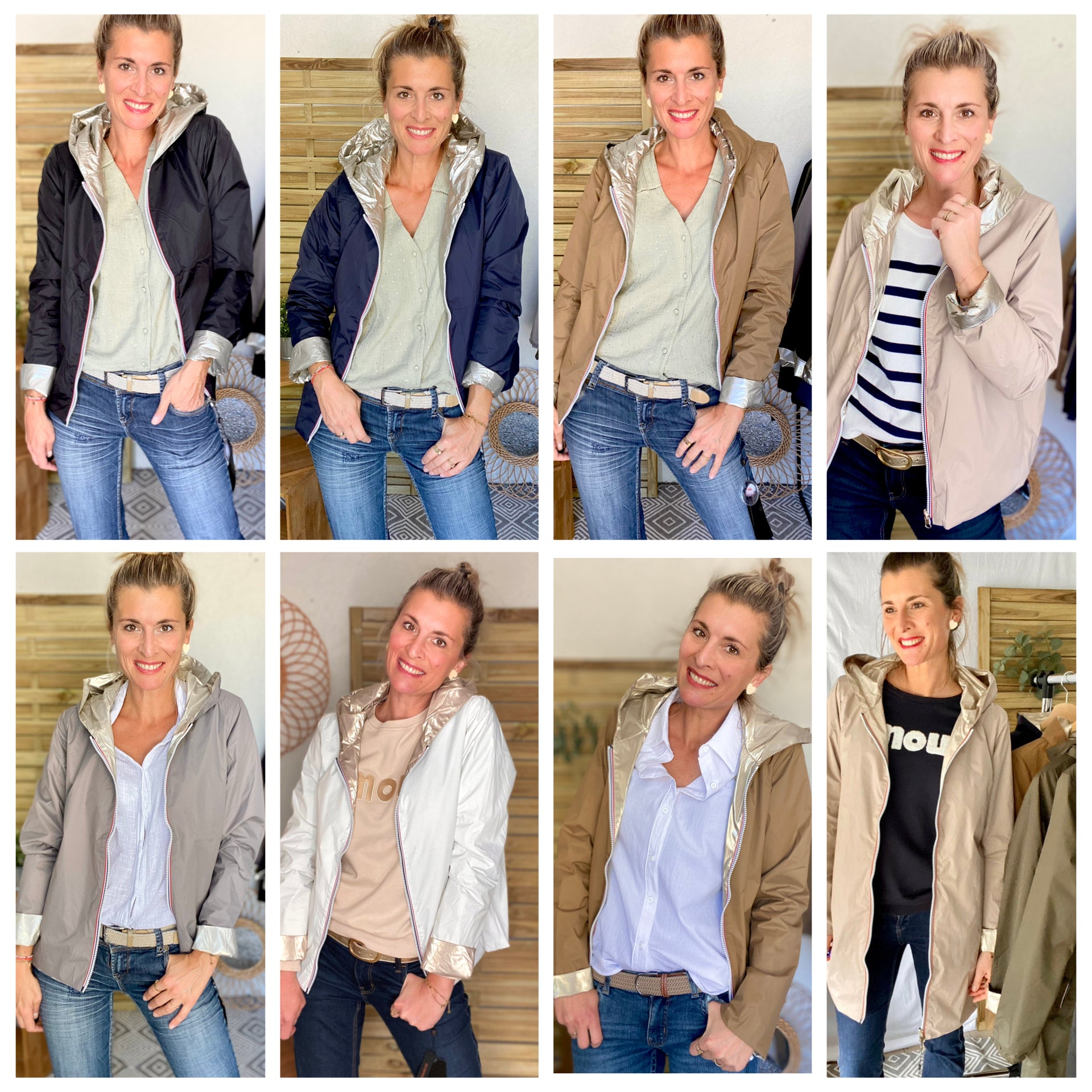 DÉSTOCKAGE sur ancienne version Imperméables GARANCE et LOUISON